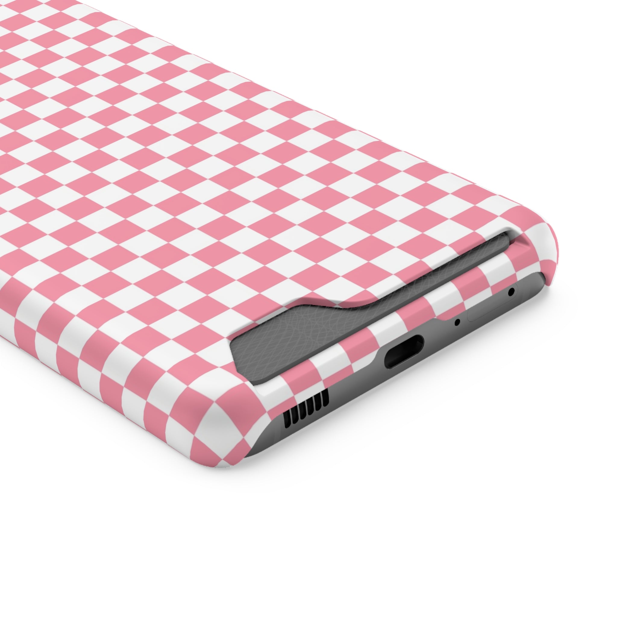 Brigandine Checkered Scene Phone Case With Card Holder, Artsulli - Art is Long, Life is Short, Phone Case, , , , , , ,
