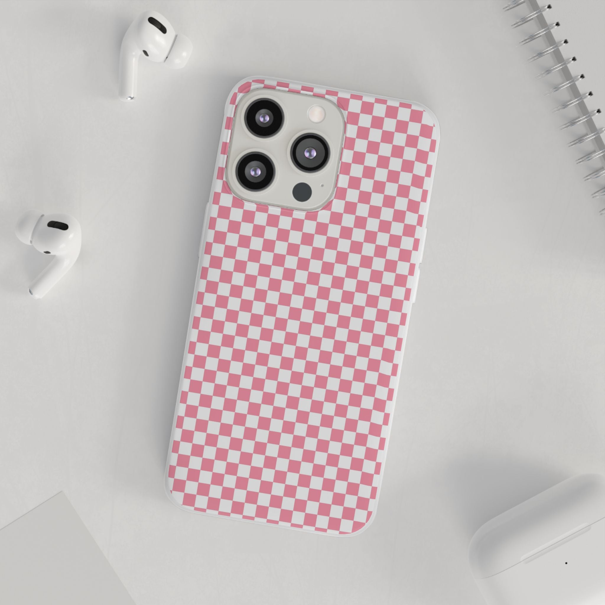 Brigandine Checkered Scene Flexi Cases, Artsulli - Art is Long, Life is Short, Phone Case, , , , , , ,