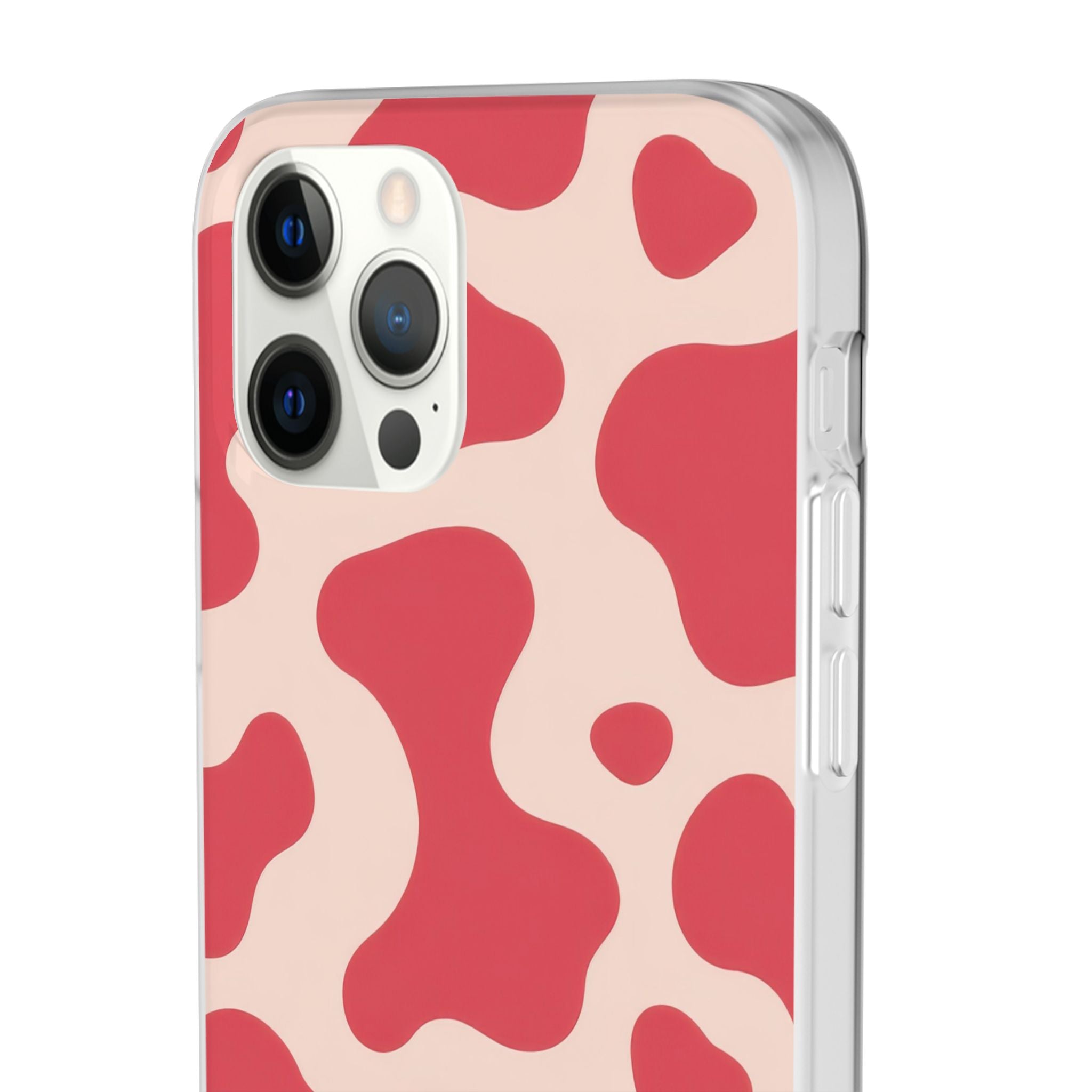 Red Jungle Cow Flexi Cases, Artsulli - Art is Long, Life is Short, Phone Case, , , , , , ,