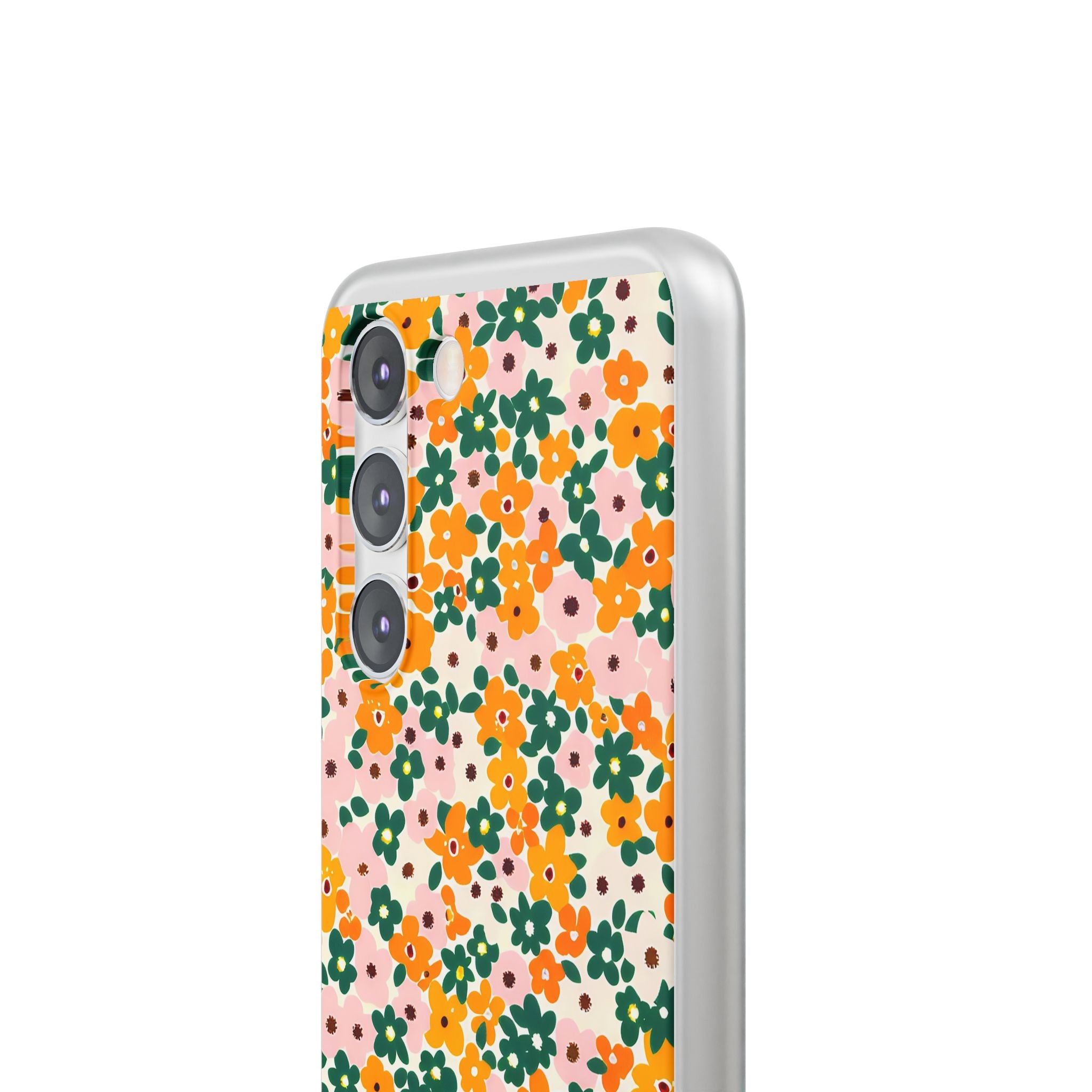 Vibrant Floral Flexi Case, Artsulli - Art is Long, Life is Short, Phone Case, , , , , , ,