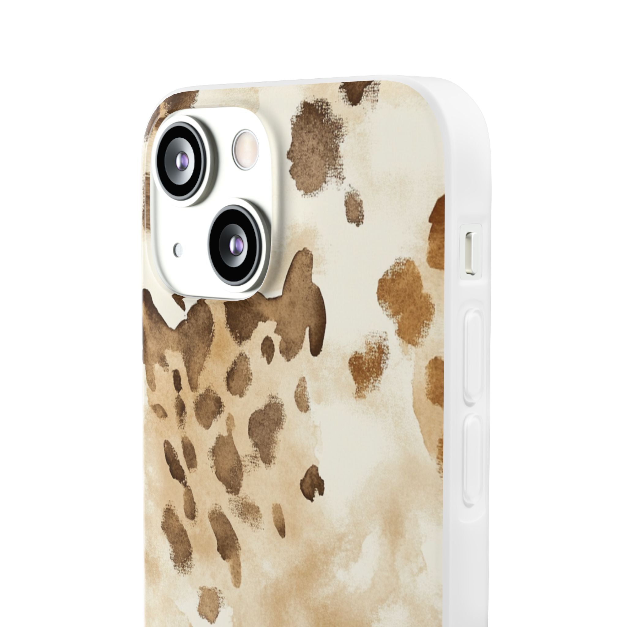 Brown and Beige Watercolor Dalmatian Phone Case, Artsulli - Art is Long, Life is Short, Phone Case, , , , , , ,