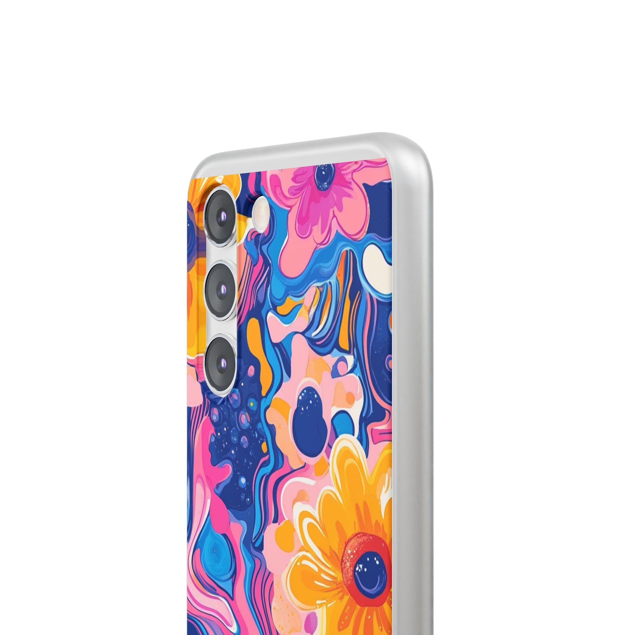 Psychedelic Floral iPhone Case, Artsulli - Art is Long, Life is Short, Phone Case, , , , , , ,