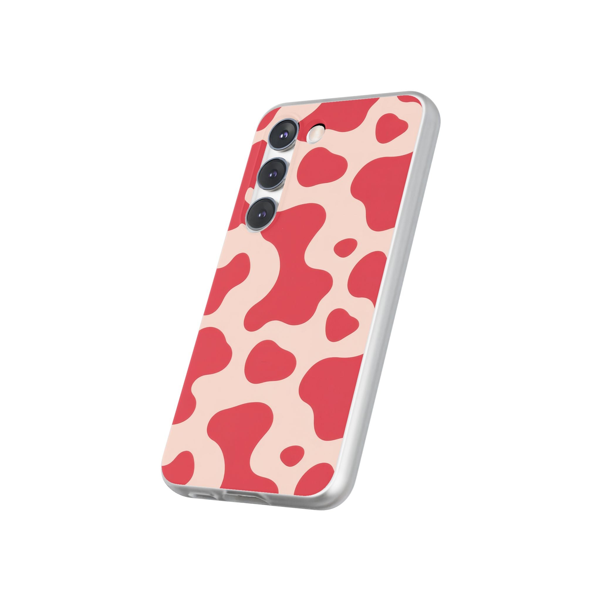 Red Jungle Cow Flexi Cases, Artsulli - Art is Long, Life is Short, Phone Case, , , , , , ,