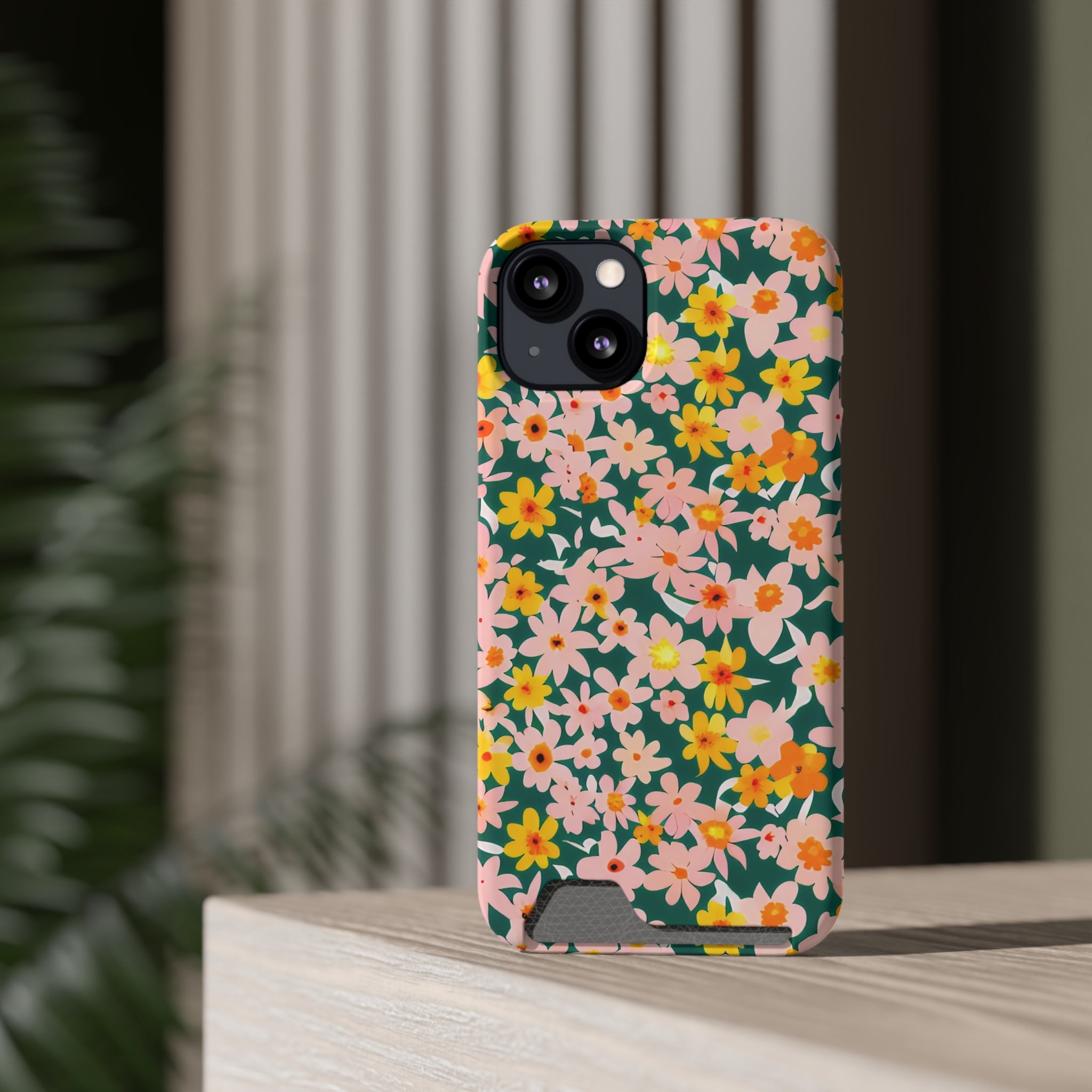 Phone Case With Card Holder, Artsulli - Art is Long, Life is Short, Phone Case, , , , , , ,