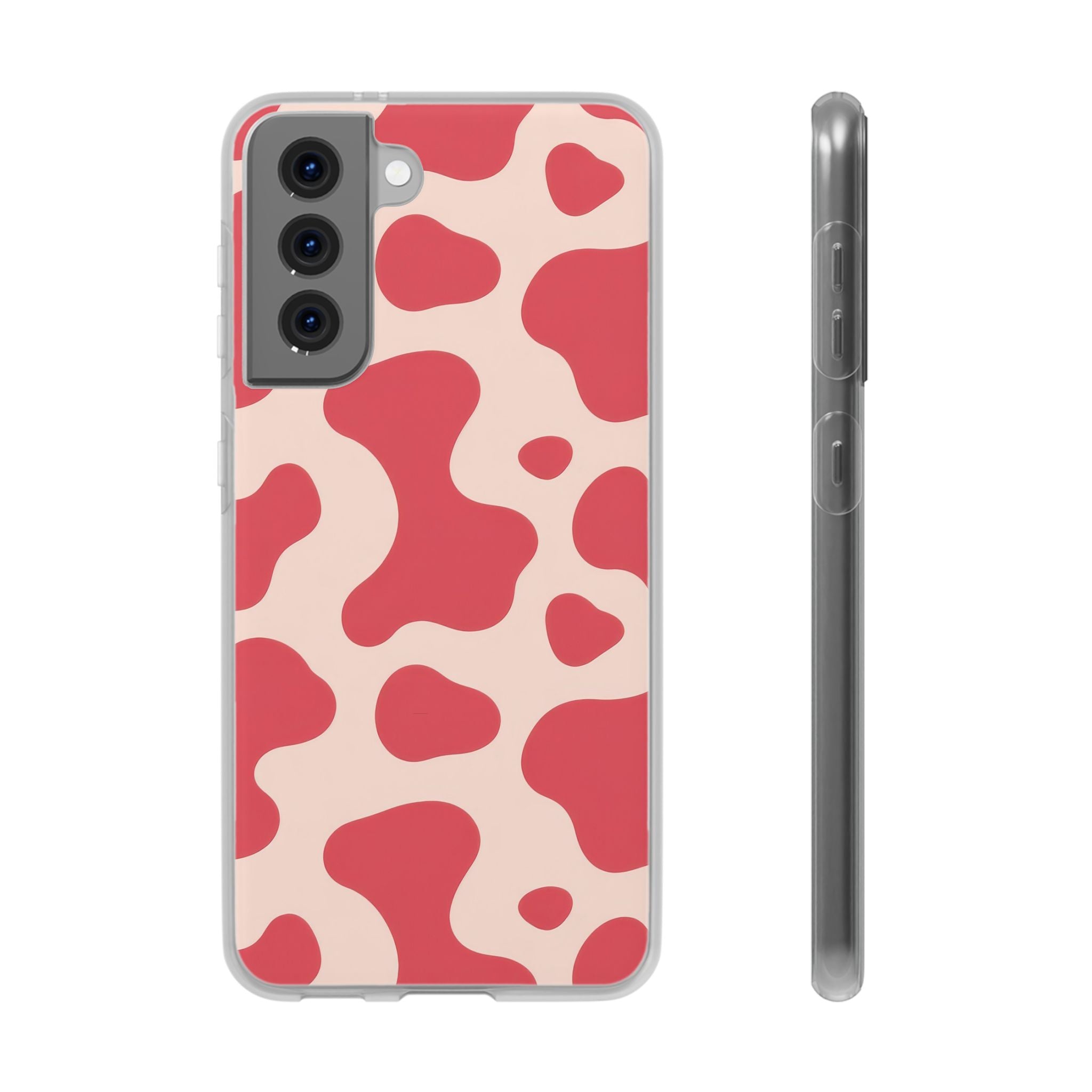 Red Jungle Cow Flexi Cases, Artsulli - Art is Long, Life is Short, Phone Case, Size, Samsung Galaxy S21 with gift packaging, , , , , 30801239056390855987