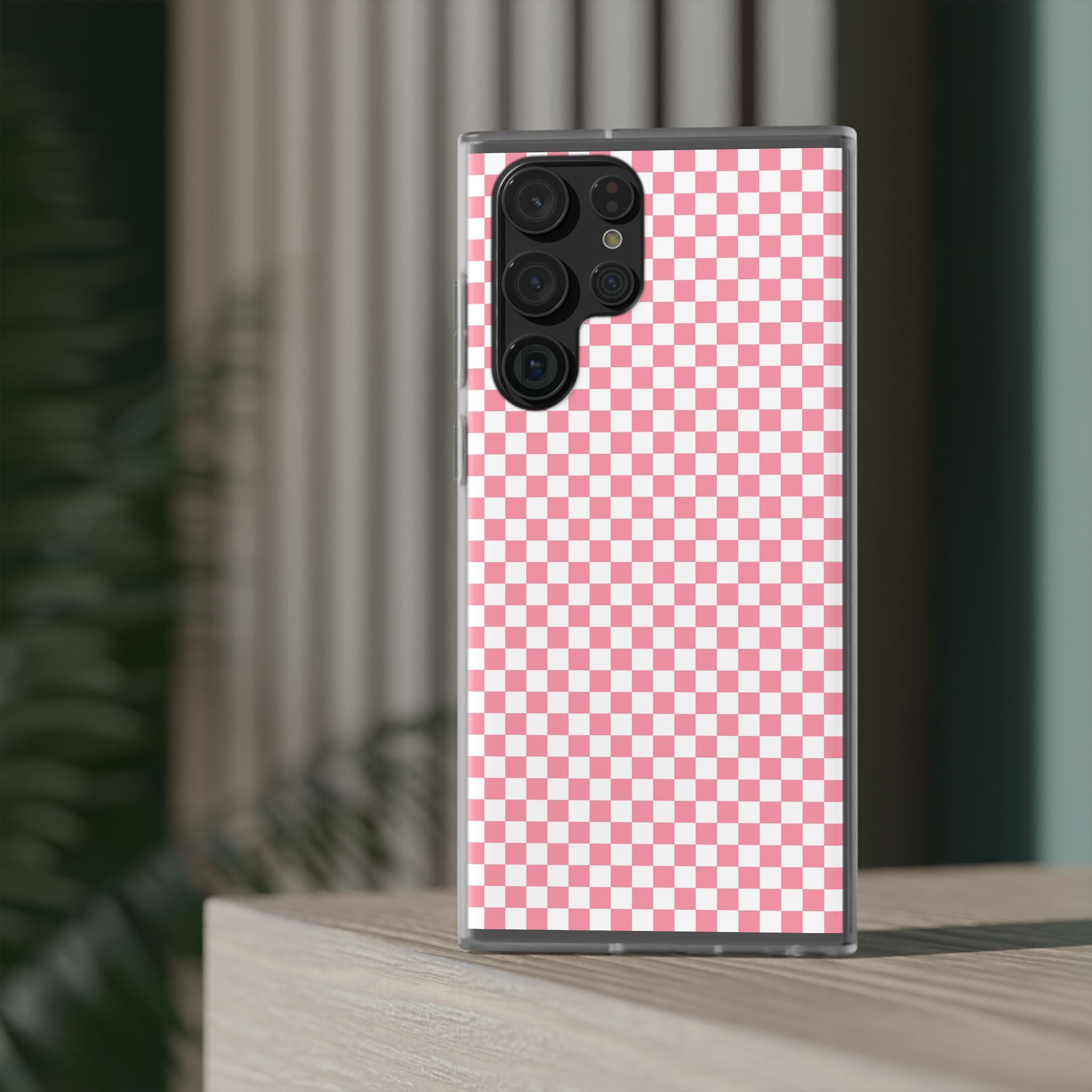 Brigandine Checkered Scene Flexi Cases, Artsulli - Art is Long, Life is Short, Phone Case, , , , , , ,