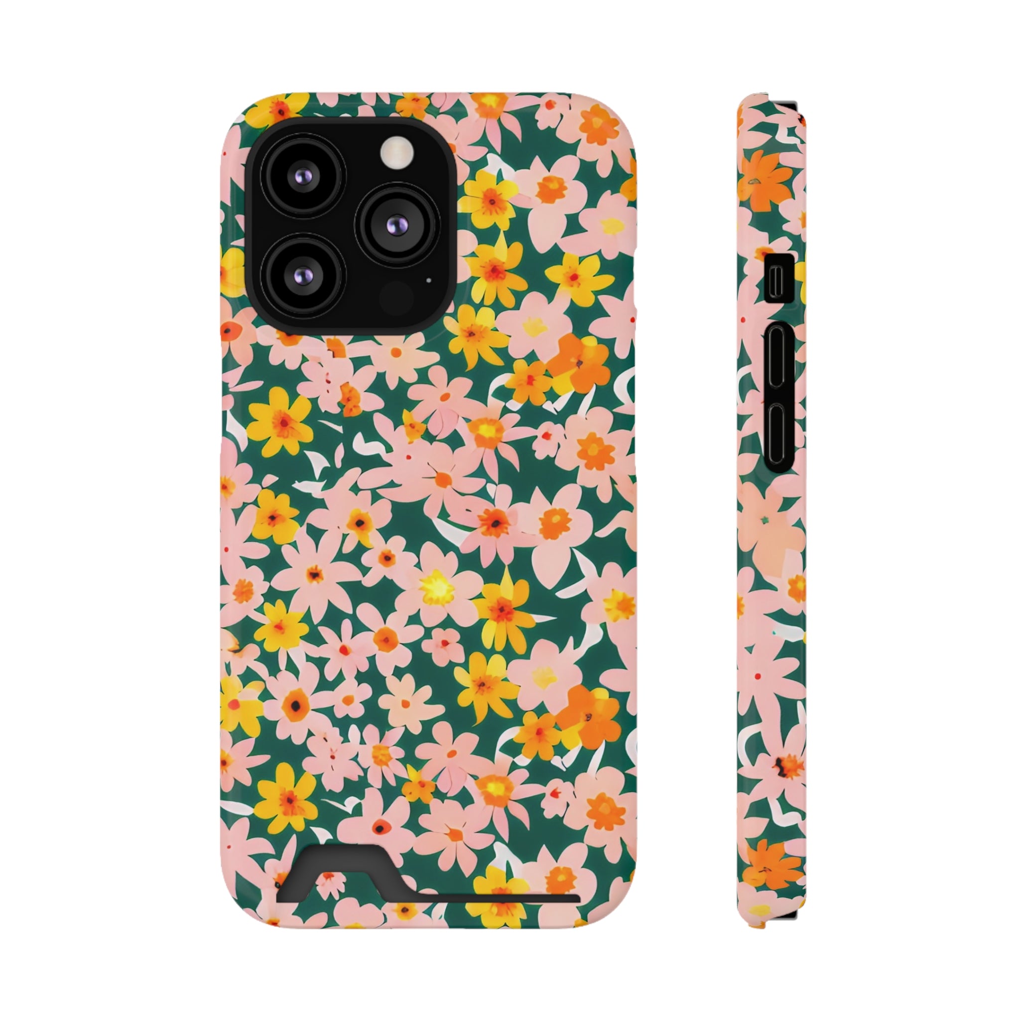 Phone Case With Card Holder, Artsulli - Art is Long, Life is Short, Phone Case, Size, iPhone 13 Pro, Surface, Glossy, Shape, With gift packaging, 25929650582636372115
