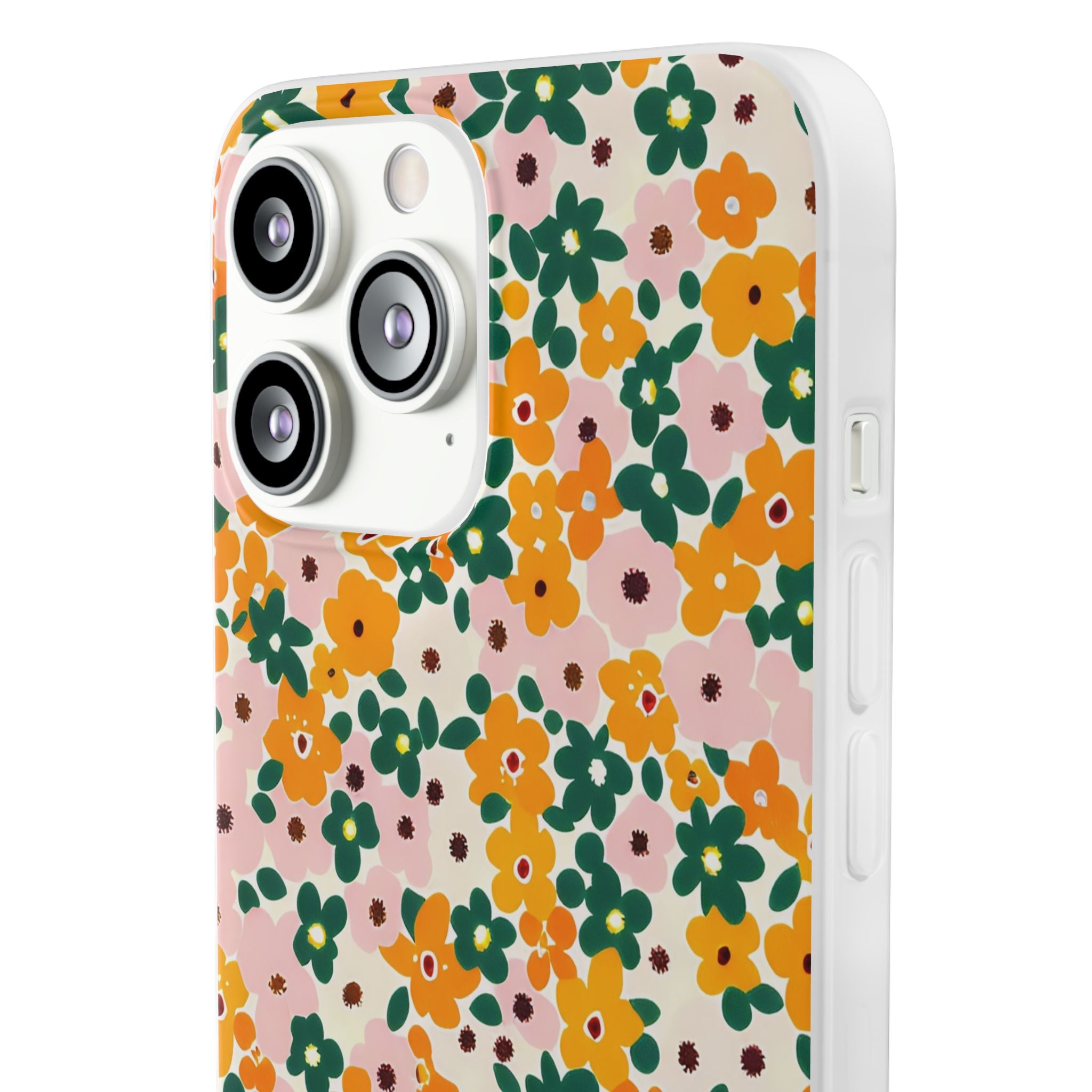 Vibrant Floral Flexi Case, Artsulli - Art is Long, Life is Short, Phone Case, , , , , , ,