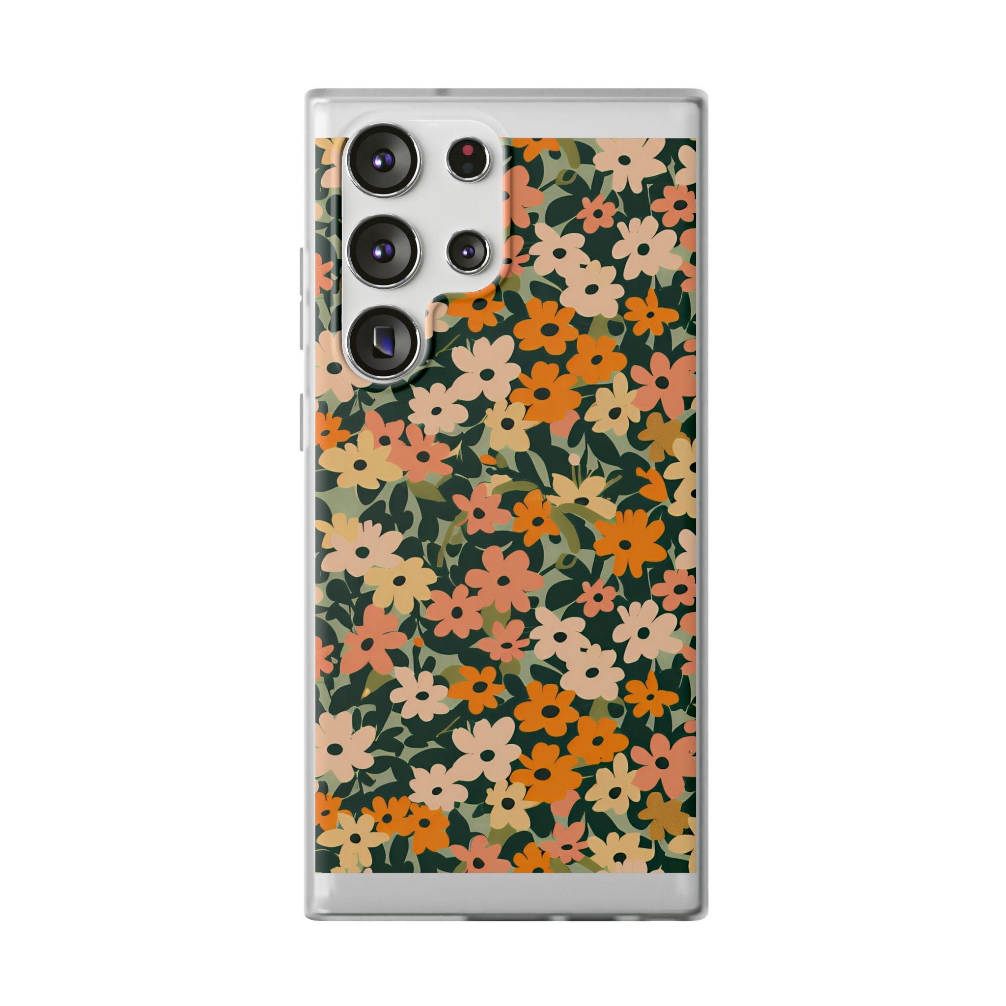 Vibrant Floral Clear Phone Case, Artsulli - Art is Long, Life is Short, Phone Case, Size, Samsung Galaxy S23 Ultra, , , , , 15336399556650481099