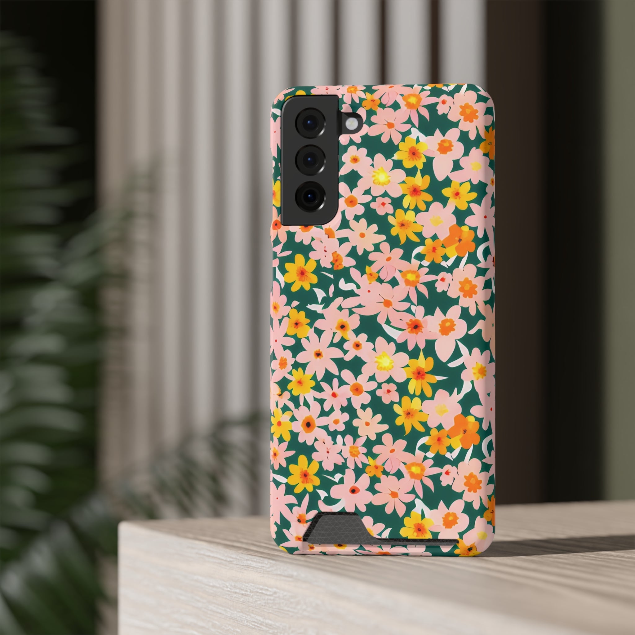 Phone Case With Card Holder, Artsulli - Art is Long, Life is Short, Phone Case, , , , , , ,
