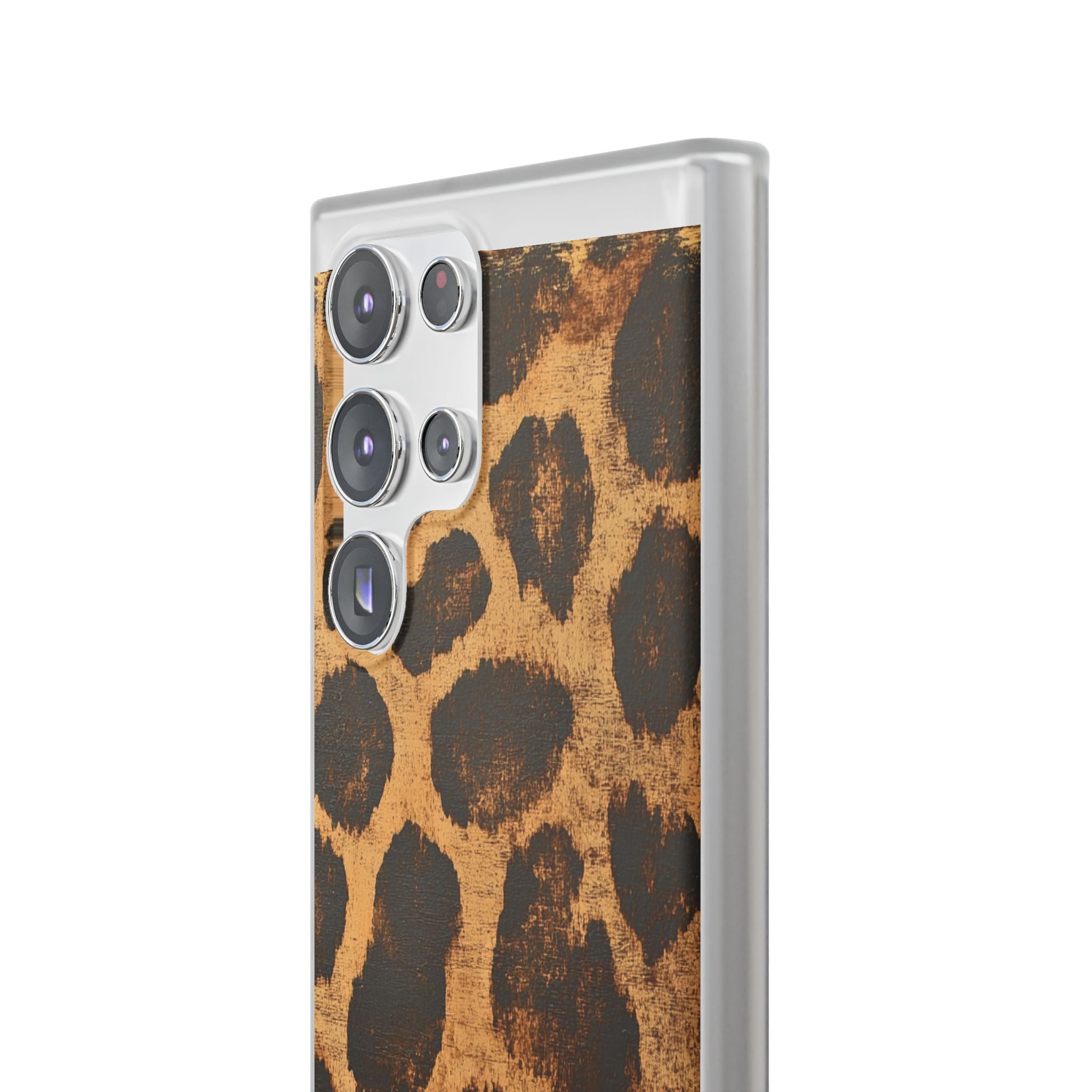 Brown Leopard Print iPhone Case, Artsulli - Art is Long, Life is Short, Phone Case, , , , , , ,