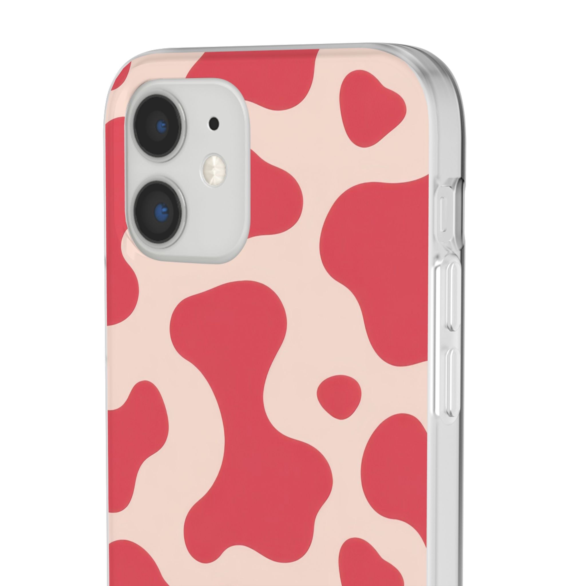 Red Jungle Cow Flexi Cases, Artsulli - Art is Long, Life is Short, Phone Case, , , , , , ,