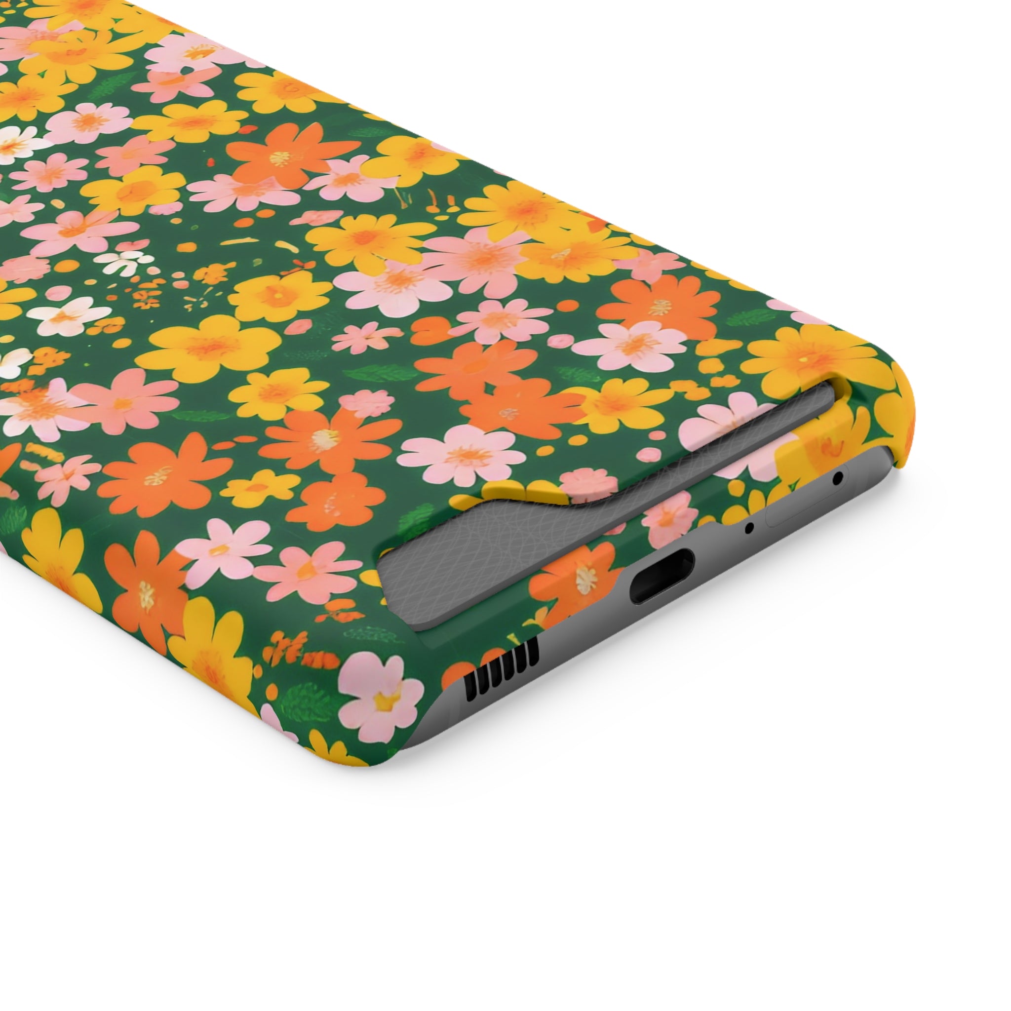 Phone Case With Card Holder, Artsulli - Art is Long, Life is Short, Phone Case, , , , , , ,