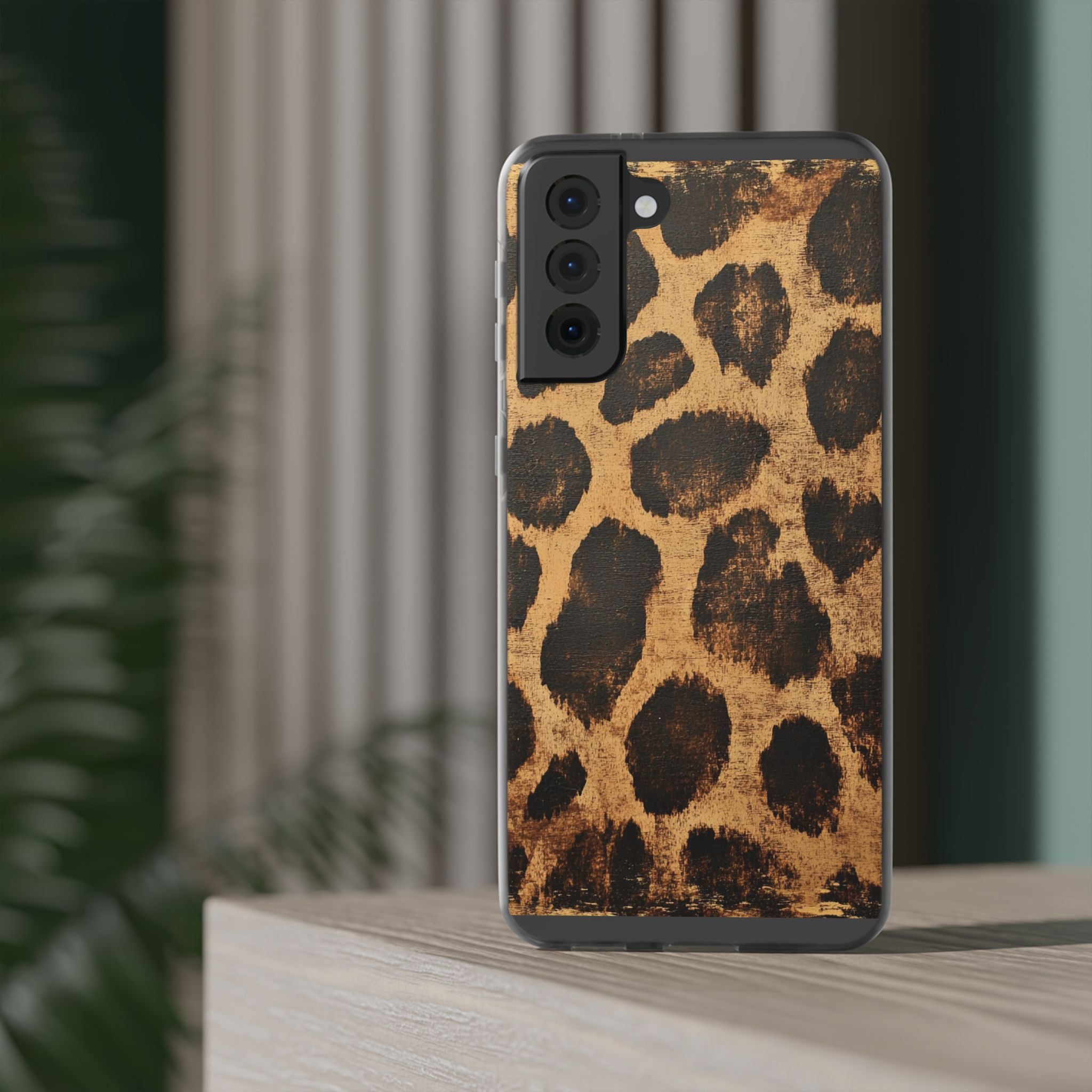 Brown Leopard Print iPhone Case, Artsulli - Art is Long, Life is Short, Phone Case, , , , , , ,