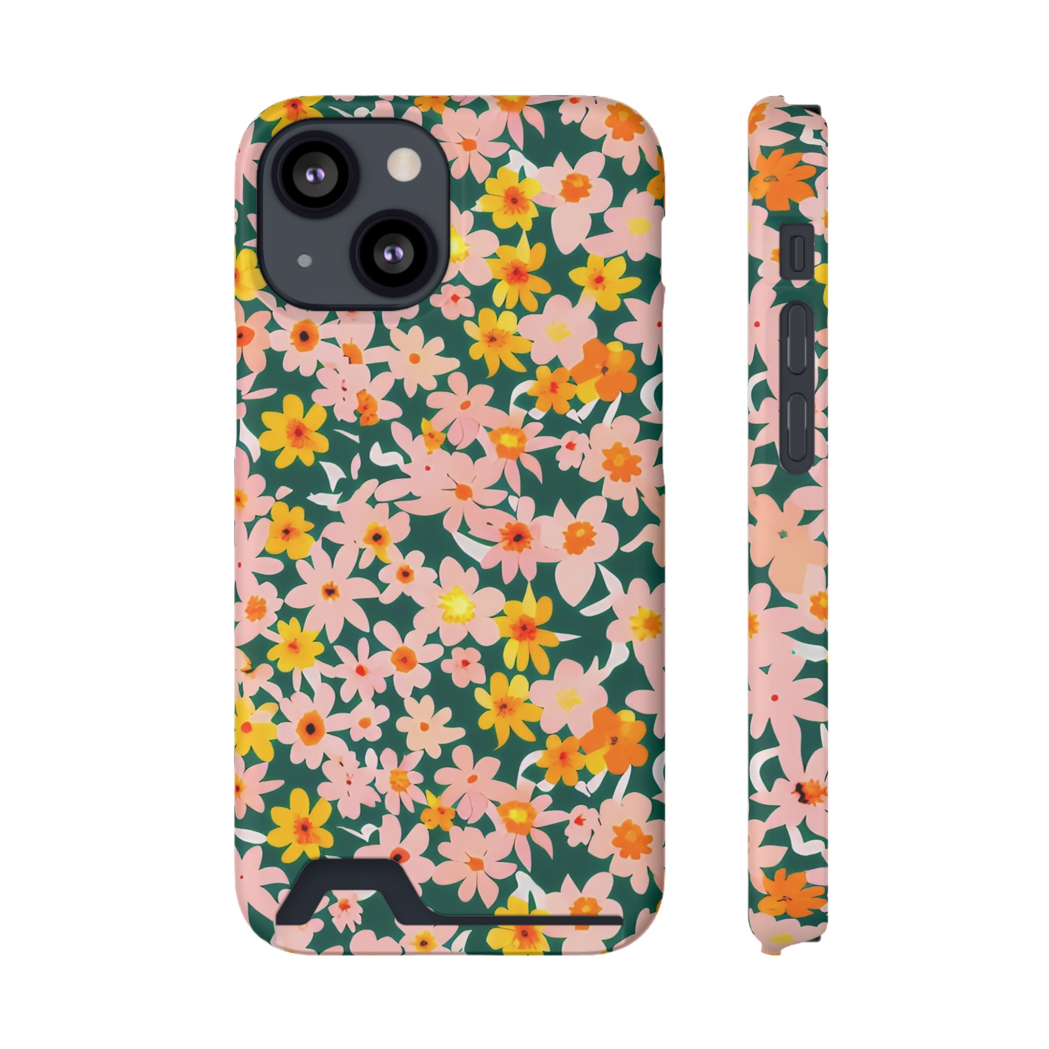 Phone Case With Card Holder, Artsulli - Art is Long, Life is Short, Phone Case, Size, iPhone 13 Mini, Surface, Matte, Shape, With gift packaging, 27854885085055168166