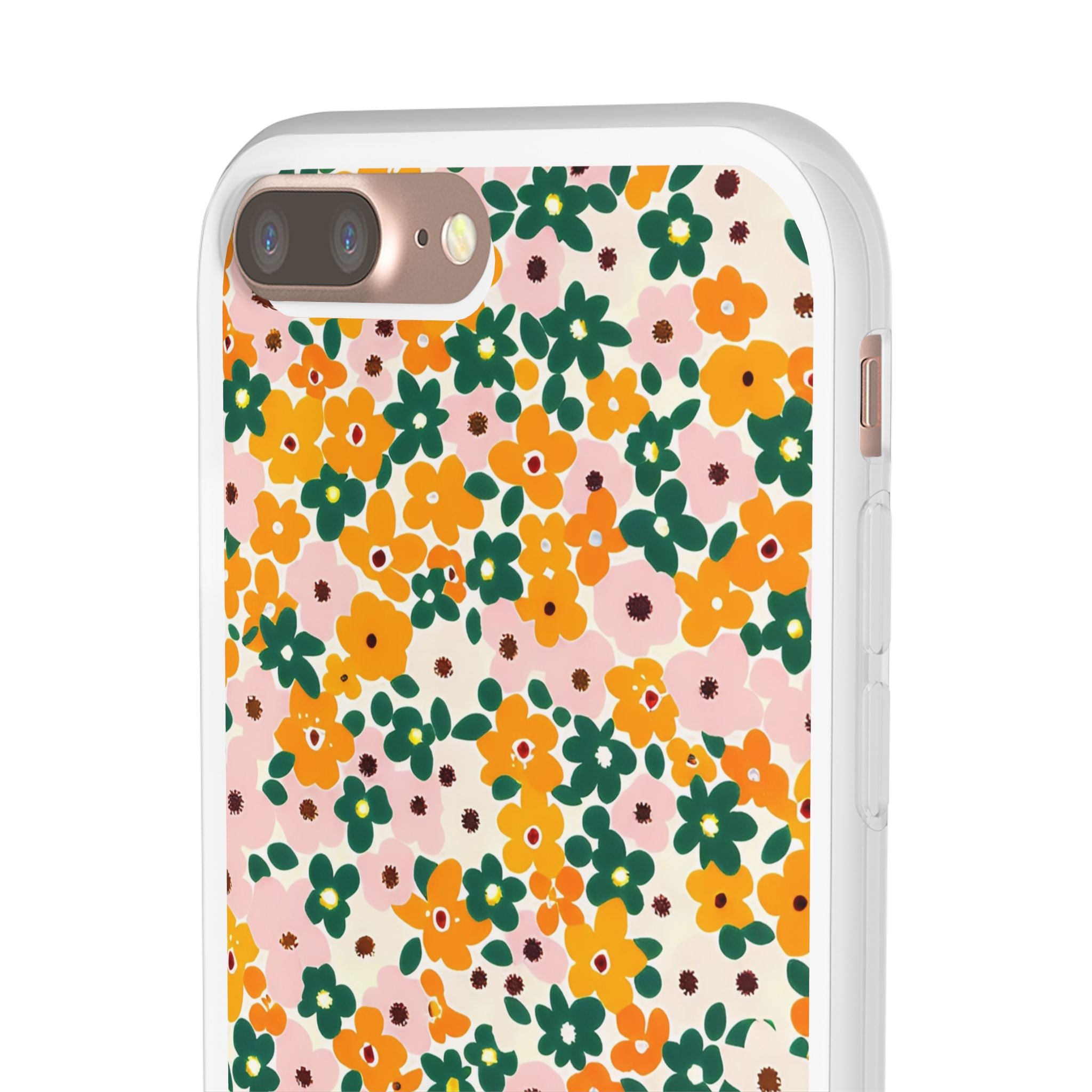 Vibrant Floral Flexi Case, Artsulli - Art is Long, Life is Short, Phone Case, , , , , , ,