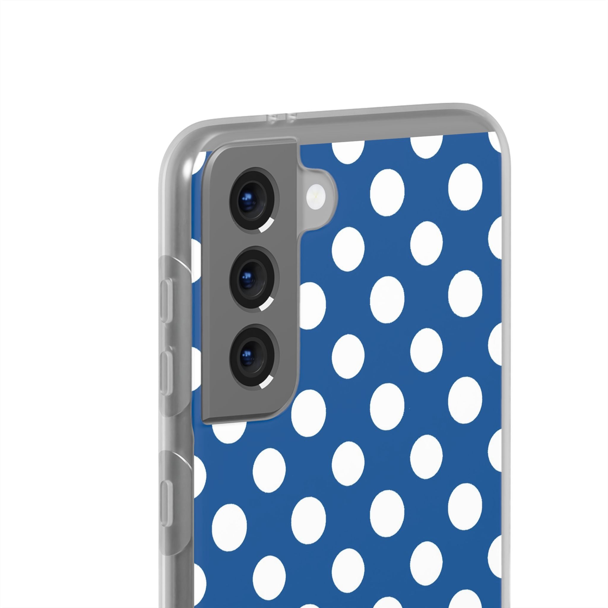 Blue and White Polka Dot iPhone Case, Artsulli - Art is Long, Life is Short, Phone Case, , , , , , ,