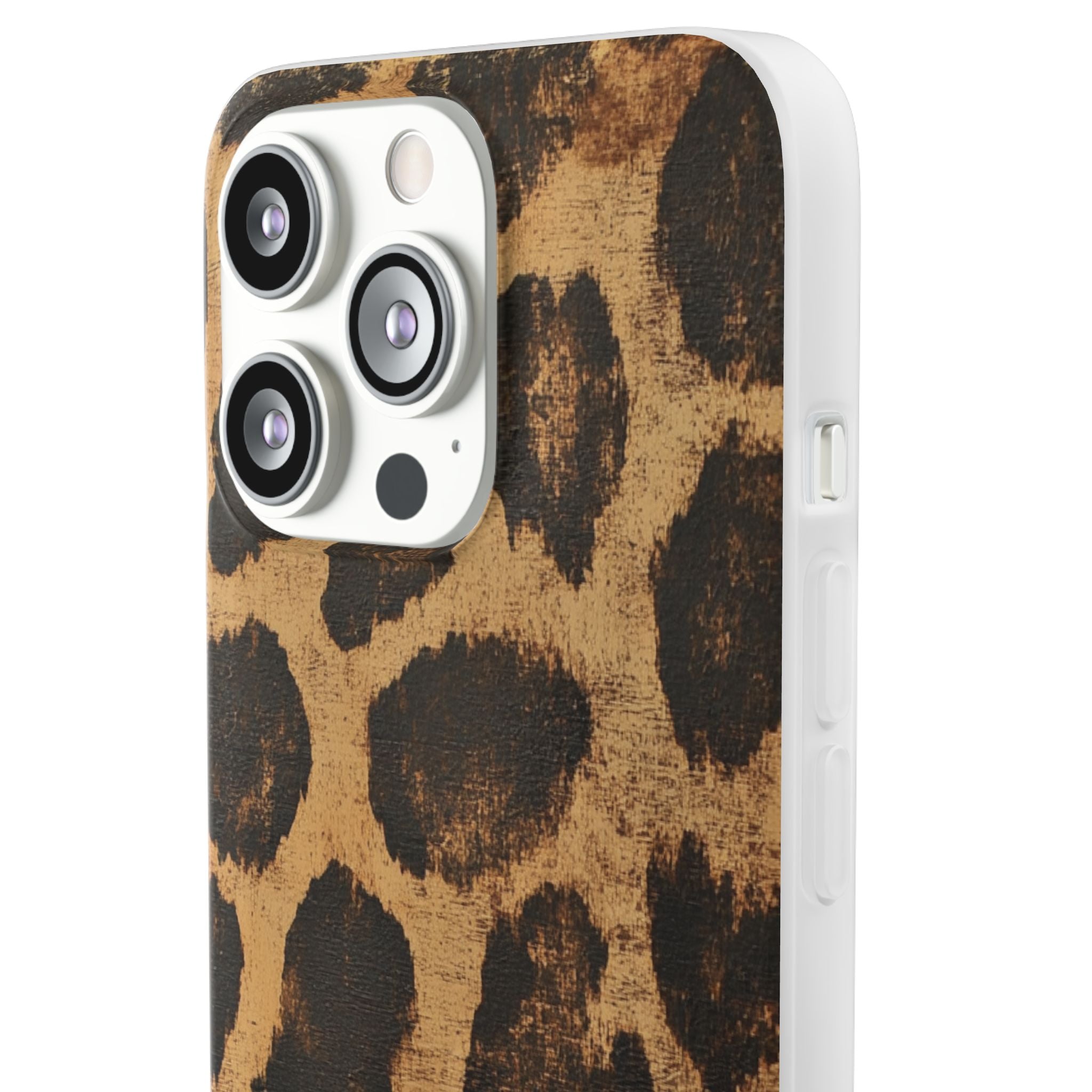 Brown Leopard Print iPhone Case, Artsulli - Art is Long, Life is Short, Phone Case, , , , , , ,