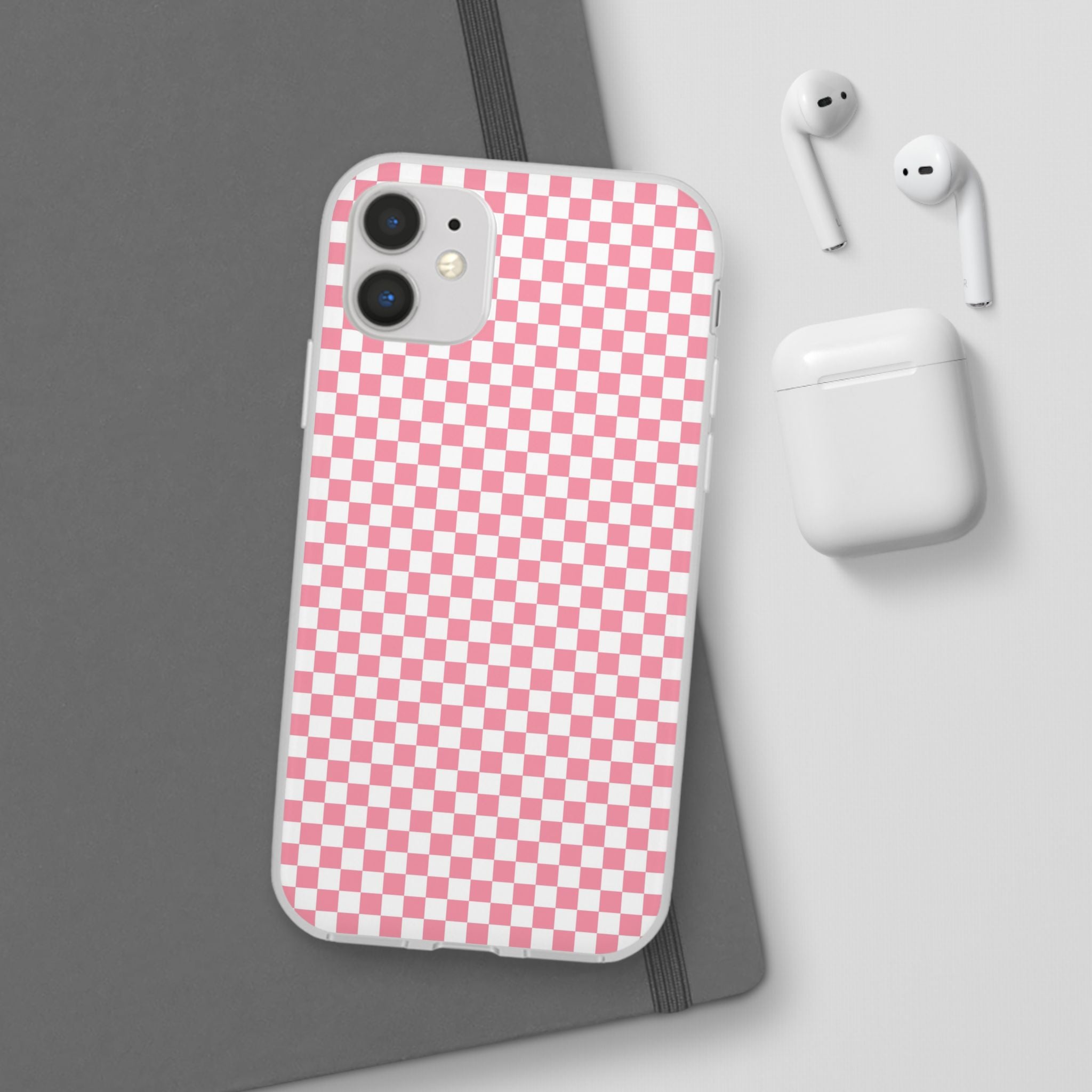 Brigandine Checkered Scene Flexi Cases, Artsulli - Art is Long, Life is Short, Phone Case, , , , , , ,