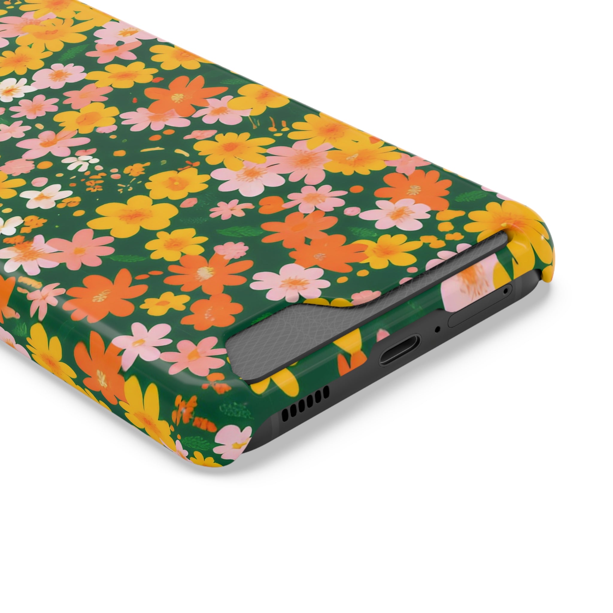 Phone Case With Card Holder, Artsulli - Art is Long, Life is Short, Phone Case, , , , , , ,