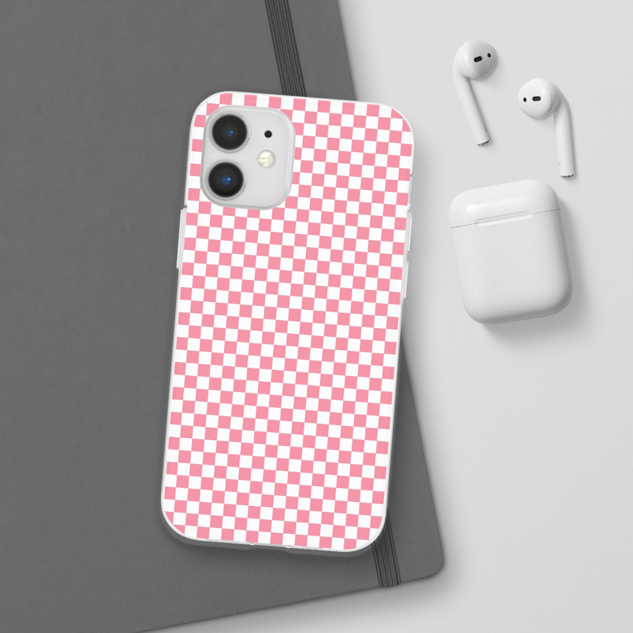 Brigandine Checkered Scene Flexi Cases, Artsulli - Art is Long, Life is Short, Phone Case, , , , , , ,