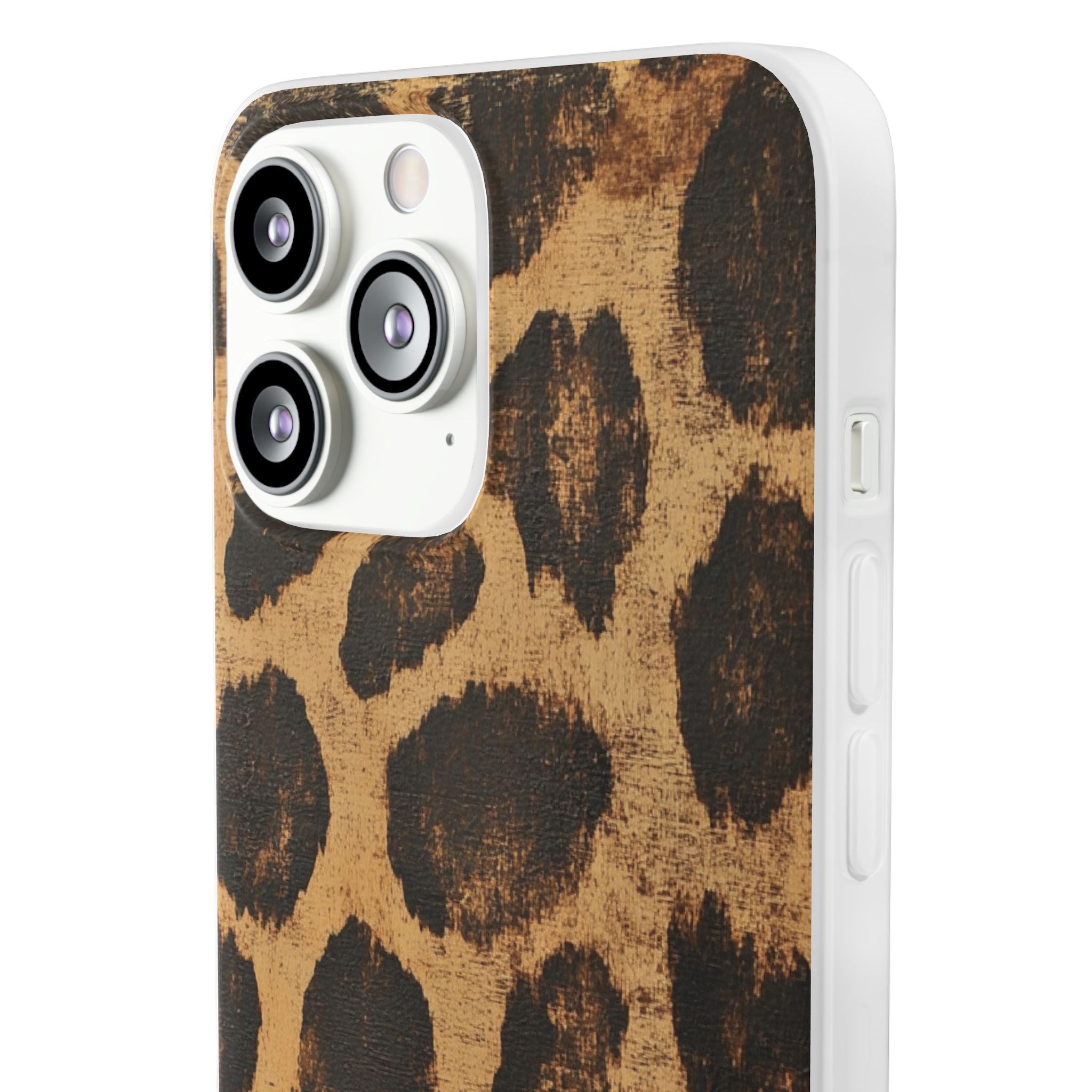 Brown Leopard Print iPhone Case, Artsulli - Art is Long, Life is Short, Phone Case, , , , , , ,
