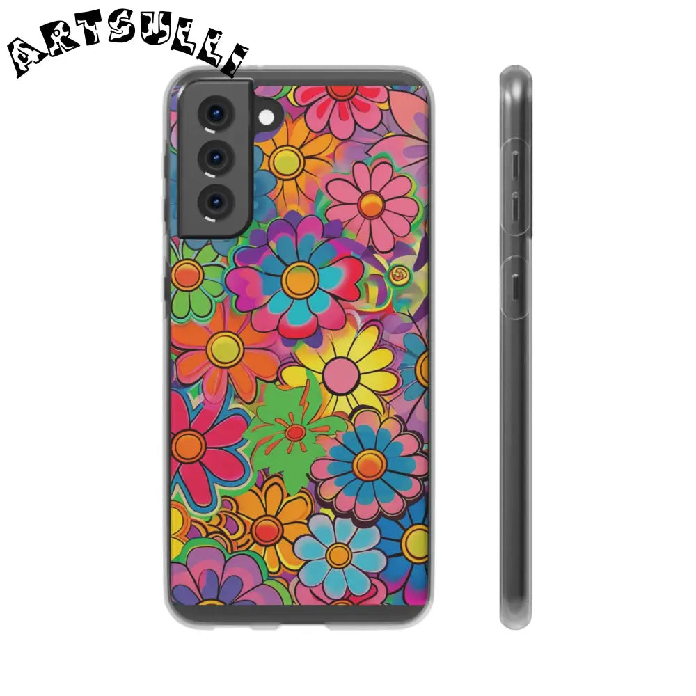 JAKKOUTTHEBXX Chromatic Daisy Dream Flexi Cases JAKKOUTTHEBXX