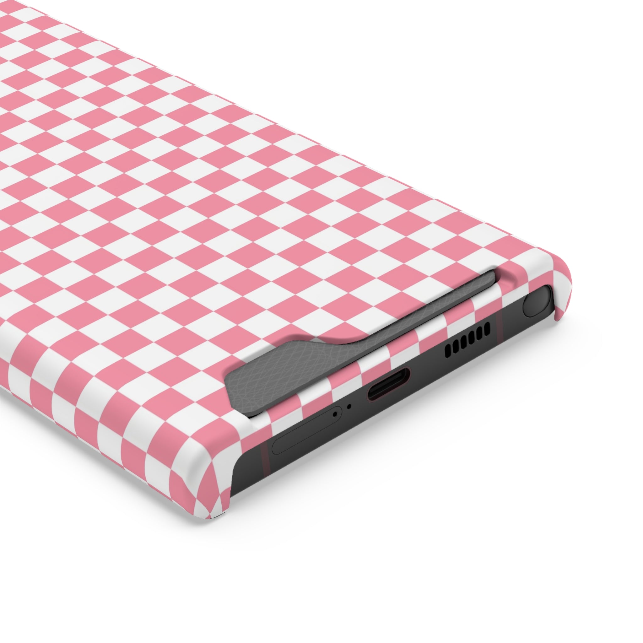 Brigandine Checkered Scene Phone Case With Card Holder, Artsulli - Art is Long, Life is Short, Phone Case, , , , , , ,