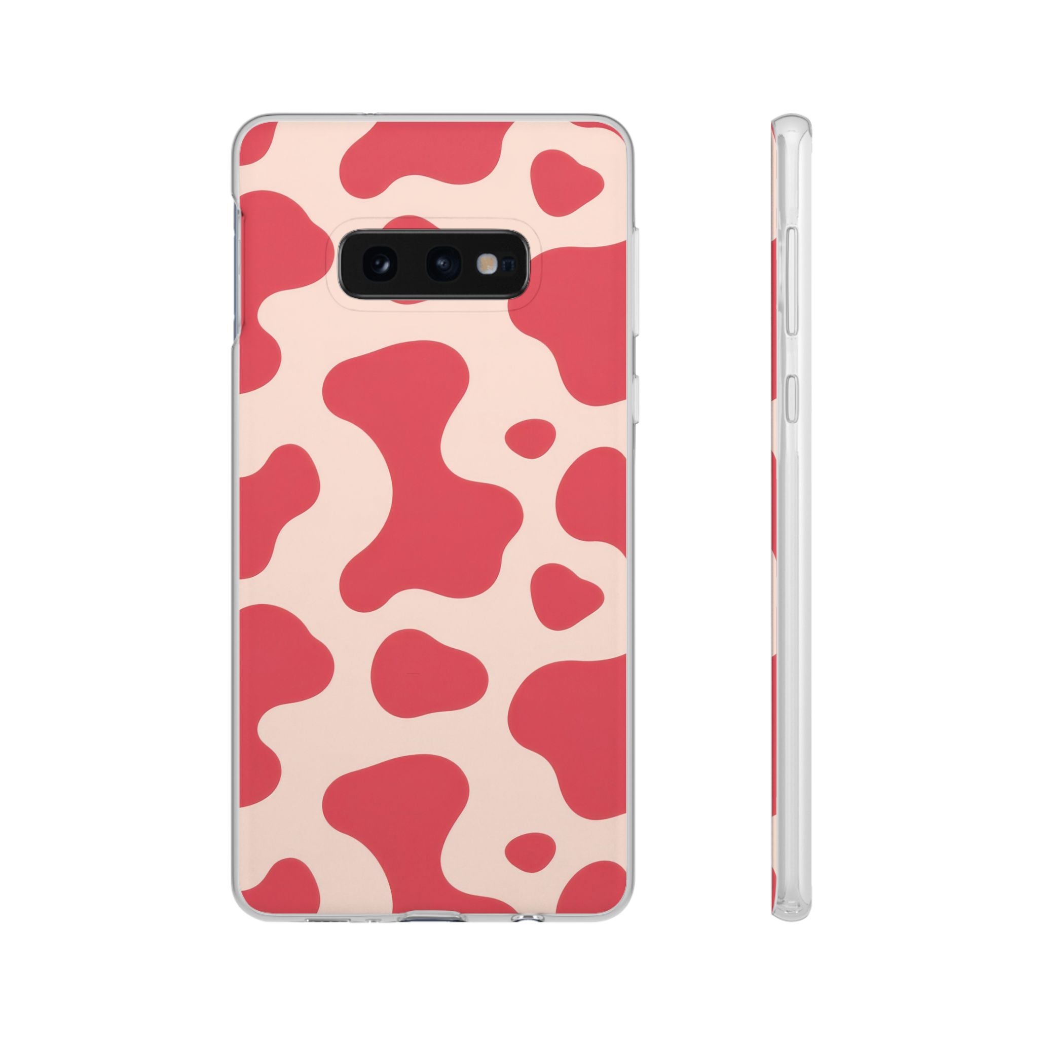 Red Jungle Cow Flexi Cases, Artsulli - Art is Long, Life is Short, Phone Case, Size, Samsung Galaxy S10E, , , , , 12189712540911412560