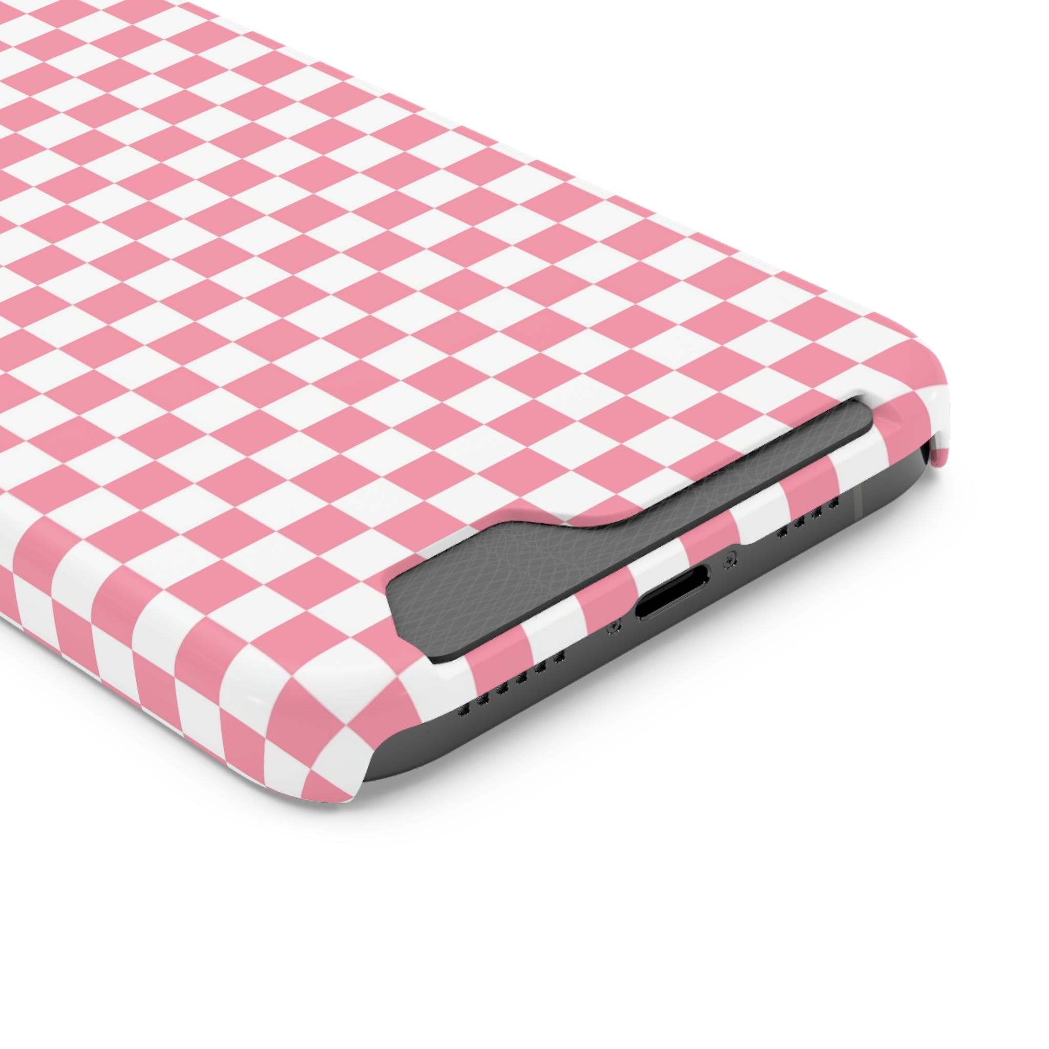 Brigandine Checkered Scene Phone Case With Card Holder, Artsulli - Art is Long, Life is Short, Phone Case, , , , , , ,