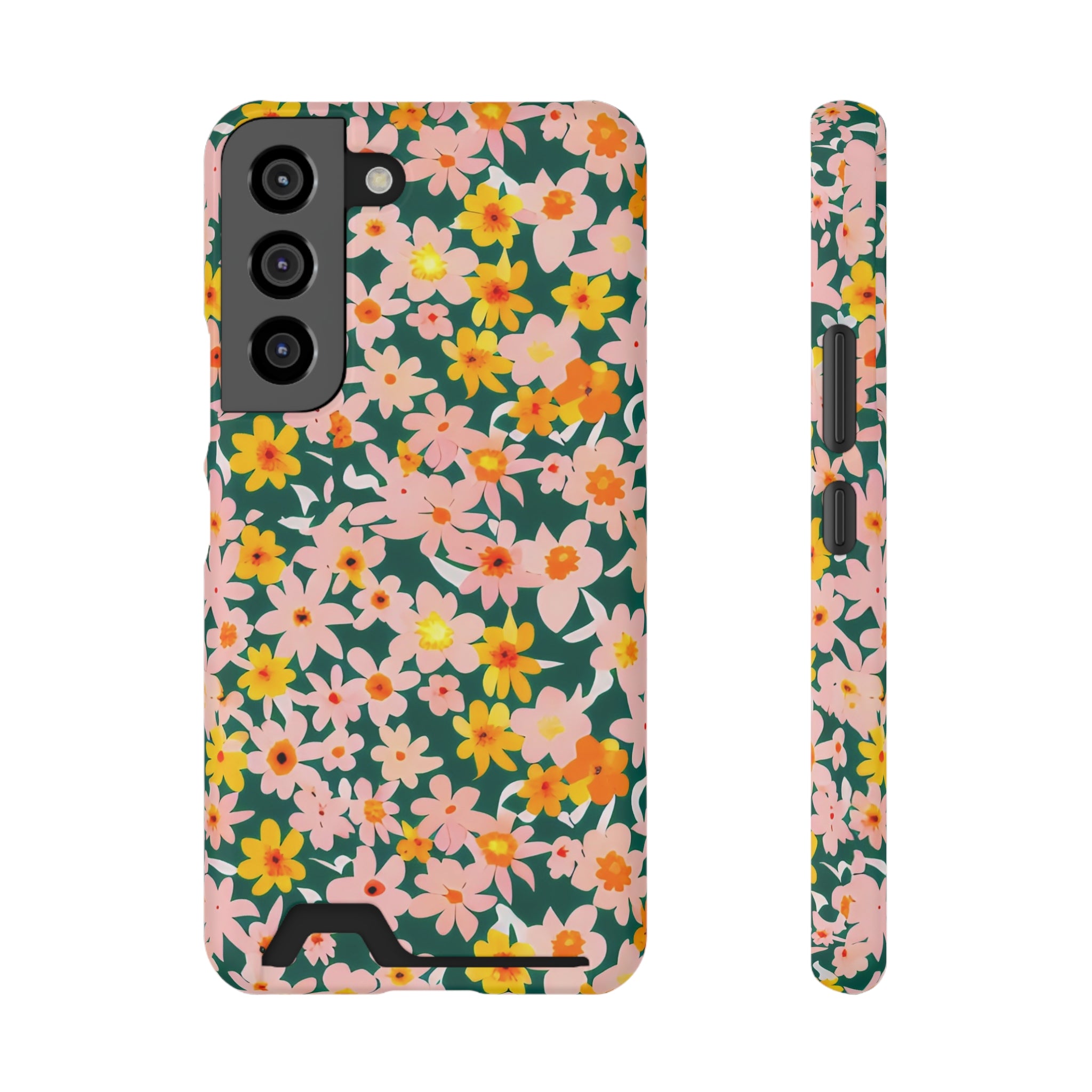 Phone Case With Card Holder, Artsulli - Art is Long, Life is Short, Phone Case, Size, Samsung Galaxy S22, Surface, Matte, Shape, Without gift packaging, 13949164455004119196