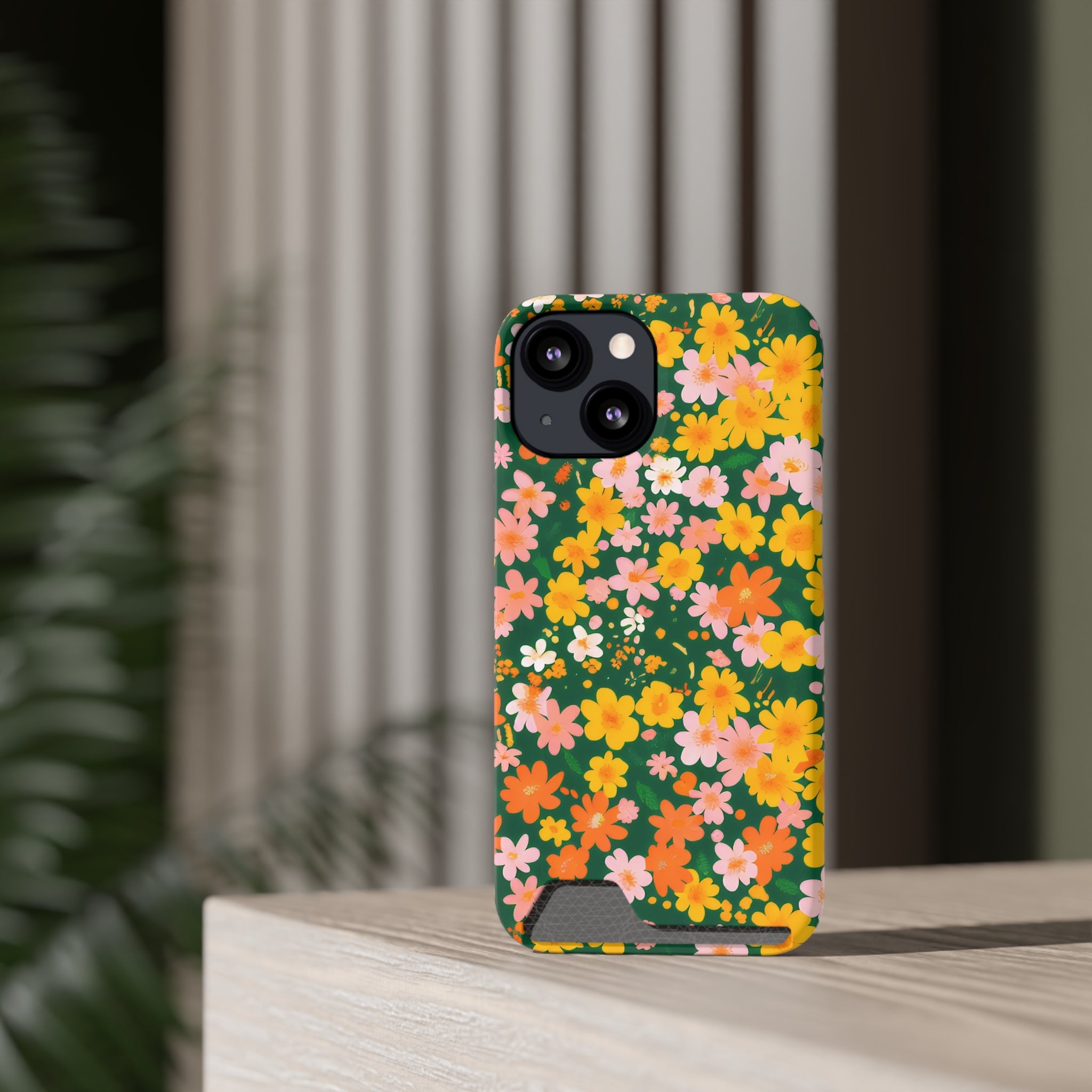 Phone Case With Card Holder, Artsulli - Art is Long, Life is Short, Phone Case, , , , , , ,