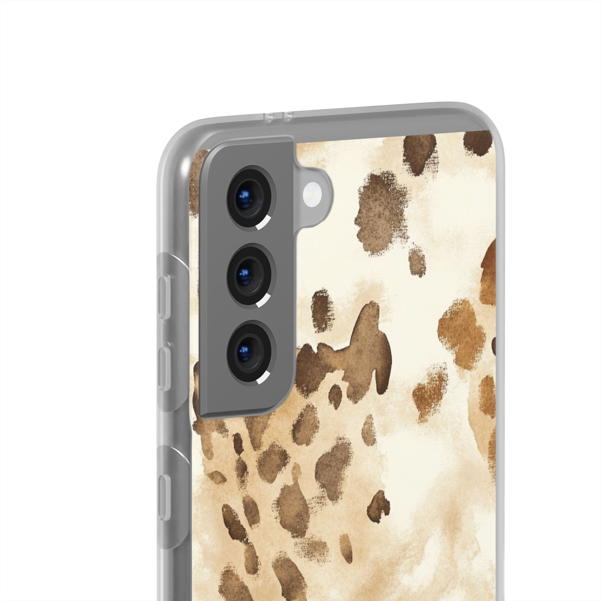 Brown and Beige Watercolor Dalmatian Phone Case, Artsulli - Art is Long, Life is Short, Phone Case, , , , , , ,