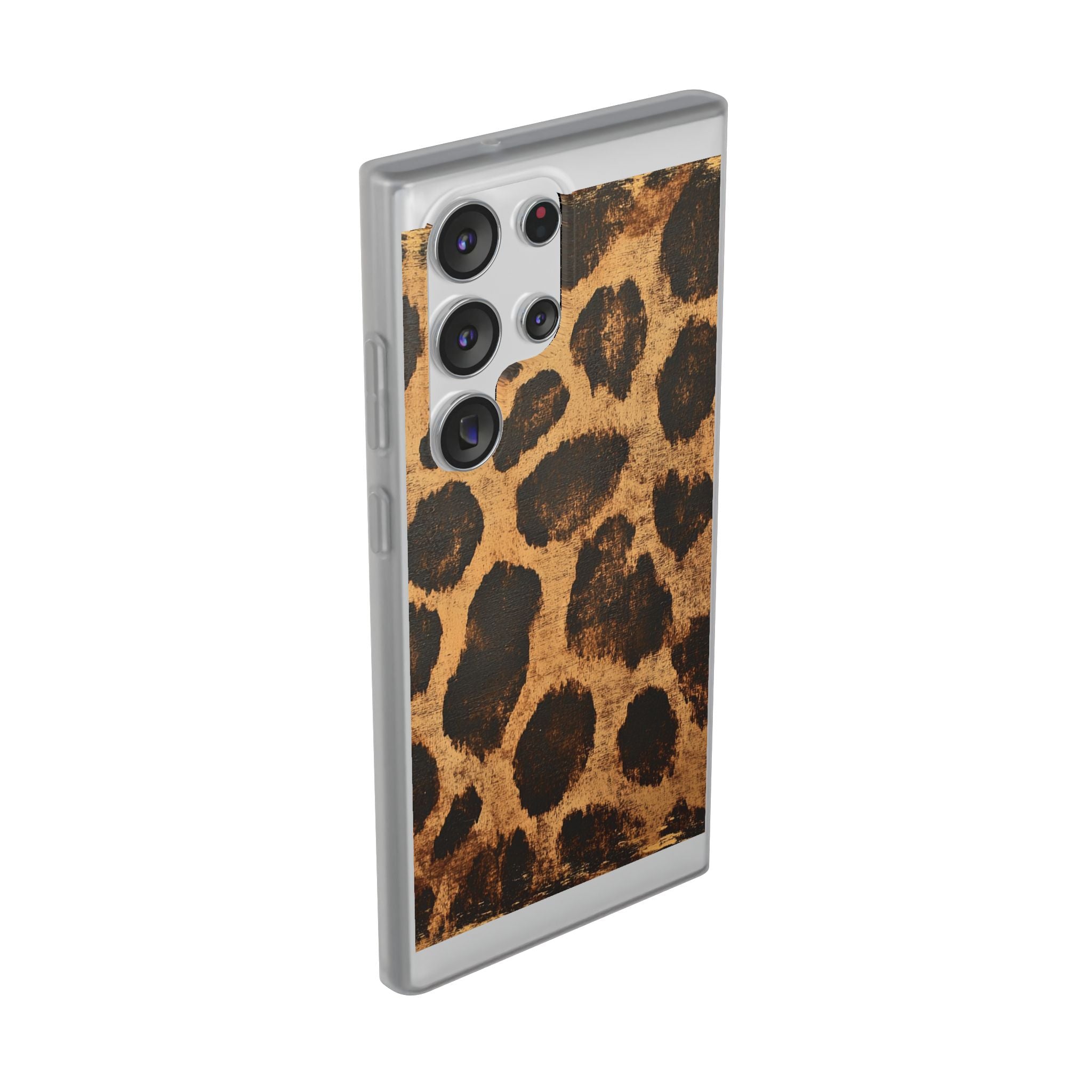 Brown Leopard Print iPhone Case, Artsulli - Art is Long, Life is Short, Phone Case, , , , , , ,