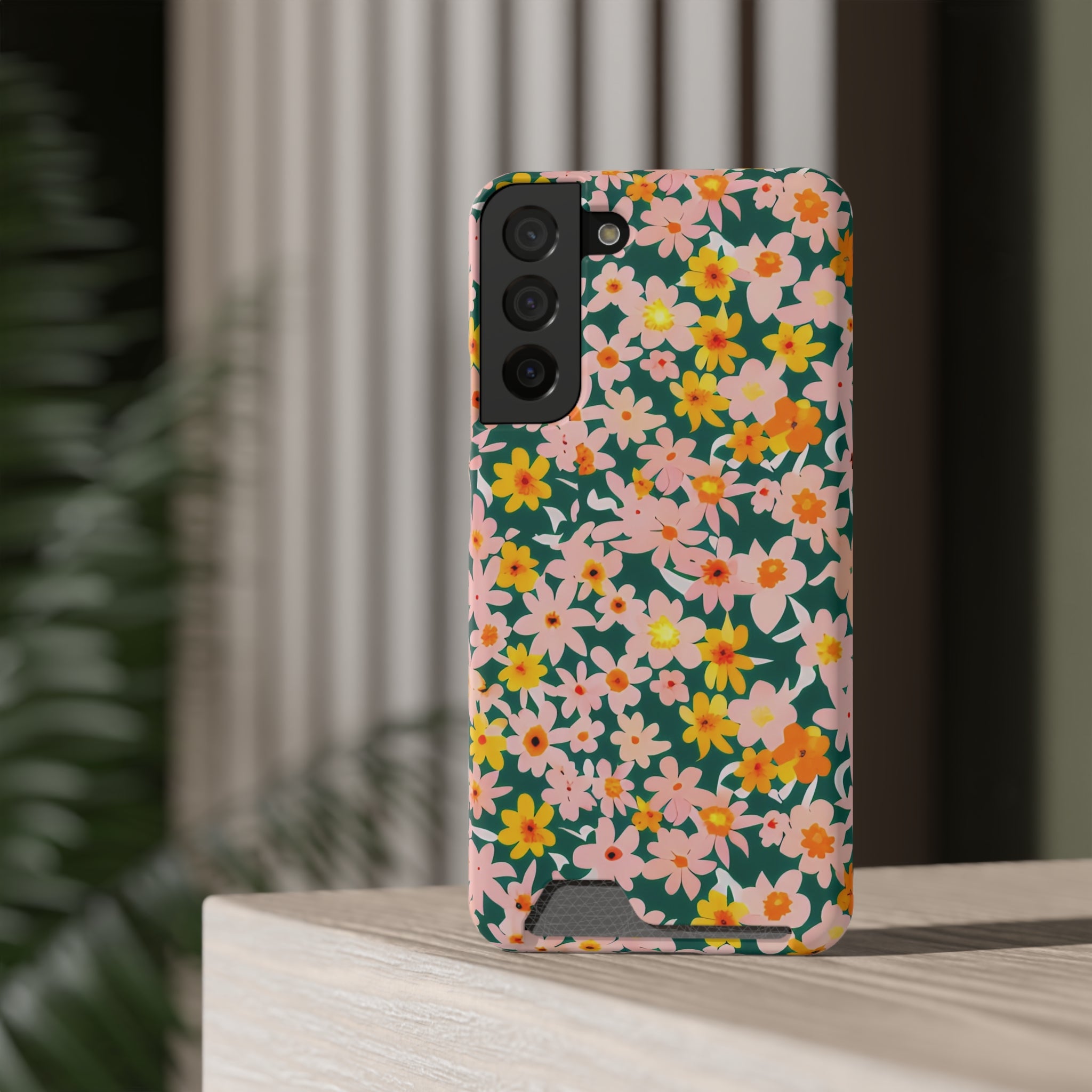 Phone Case With Card Holder, Artsulli - Art is Long, Life is Short, Phone Case, , , , , , ,