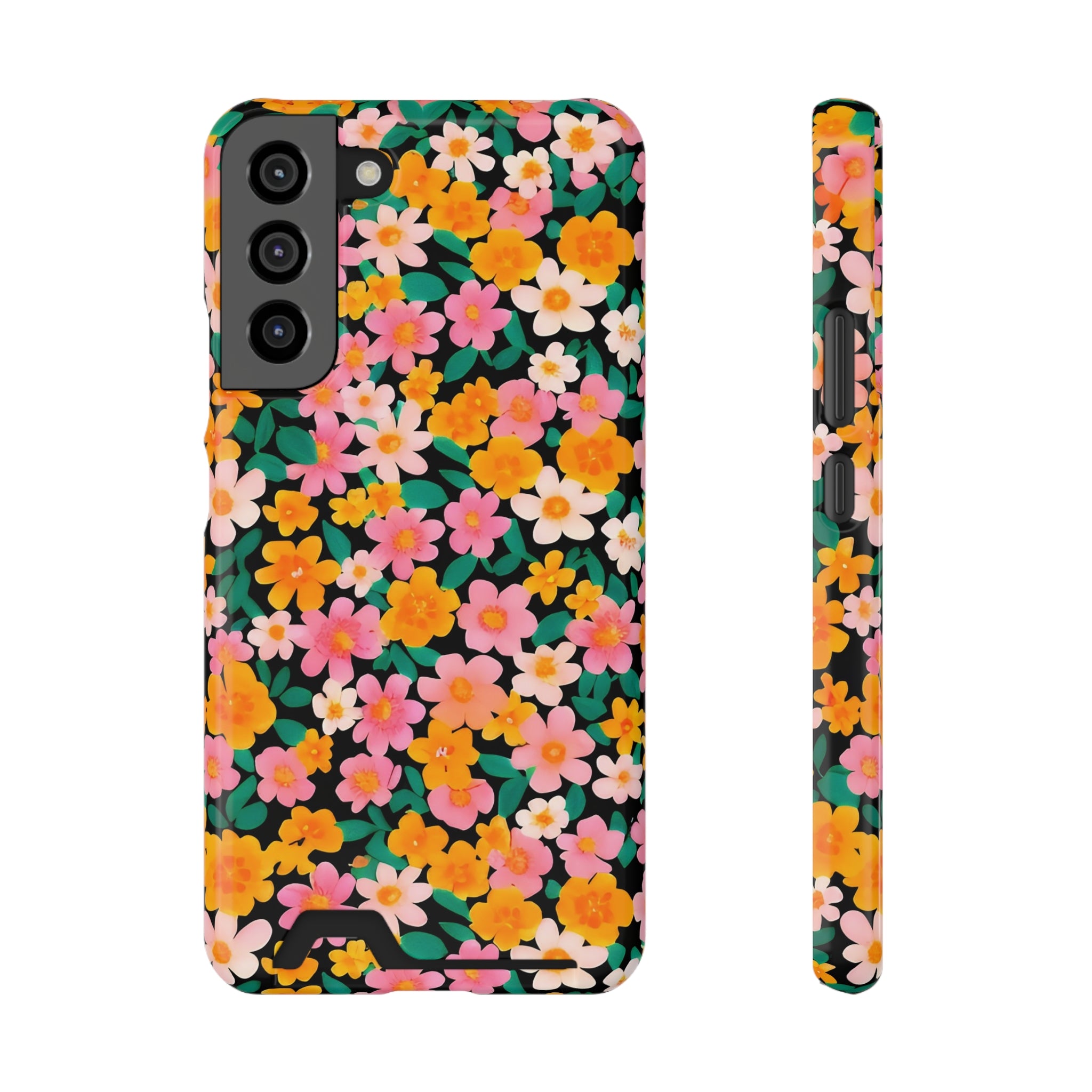 Phone Case With Card Holder, Artsulli - Art is Long, Life is Short, Phone Case, Size, Samsung Galaxy S22 Plus, Surface, Glossy, Shape, Without gift packaging, 28510879863857325183