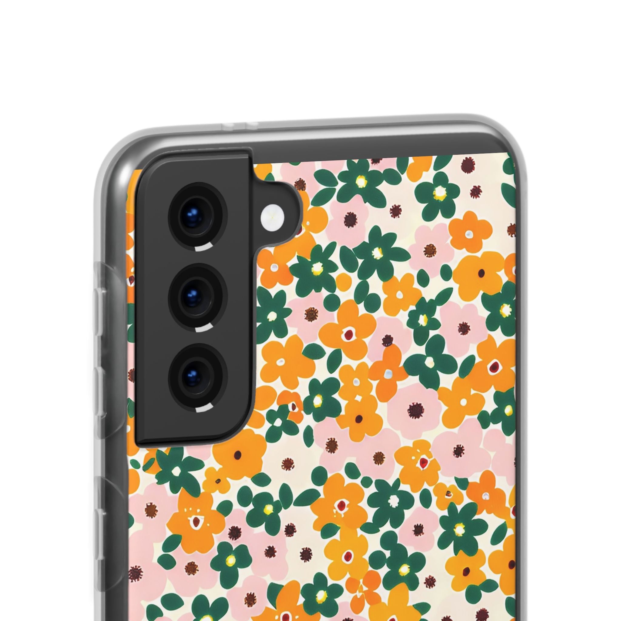 Vibrant Floral Flexi Case, Artsulli - Art is Long, Life is Short, Phone Case, , , , , , ,