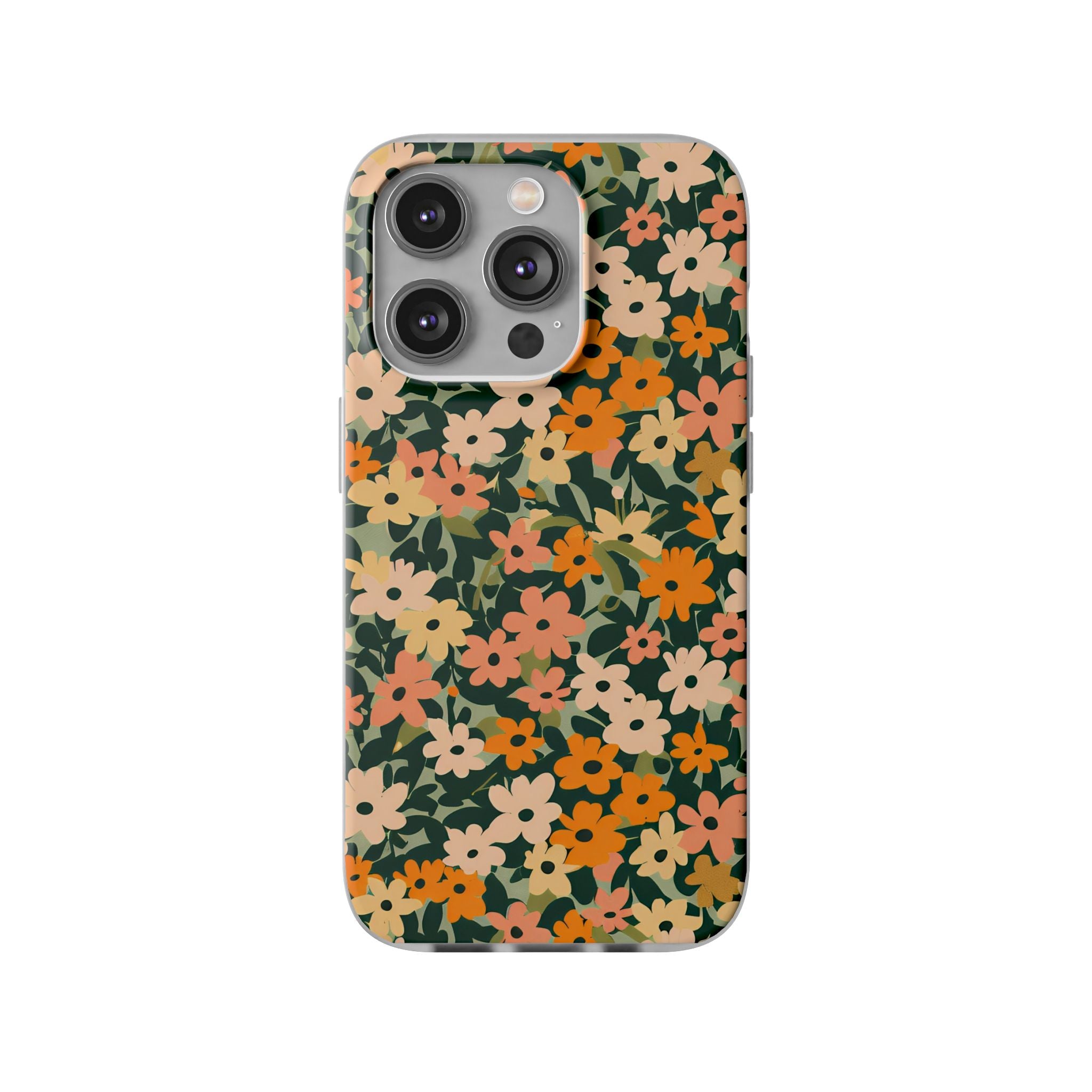 Vibrant Floral Clear Phone Case, Artsulli - Art is Long, Life is Short, Phone Case, Size, iPhone 14 Pro, , , , , 30447783490013374299