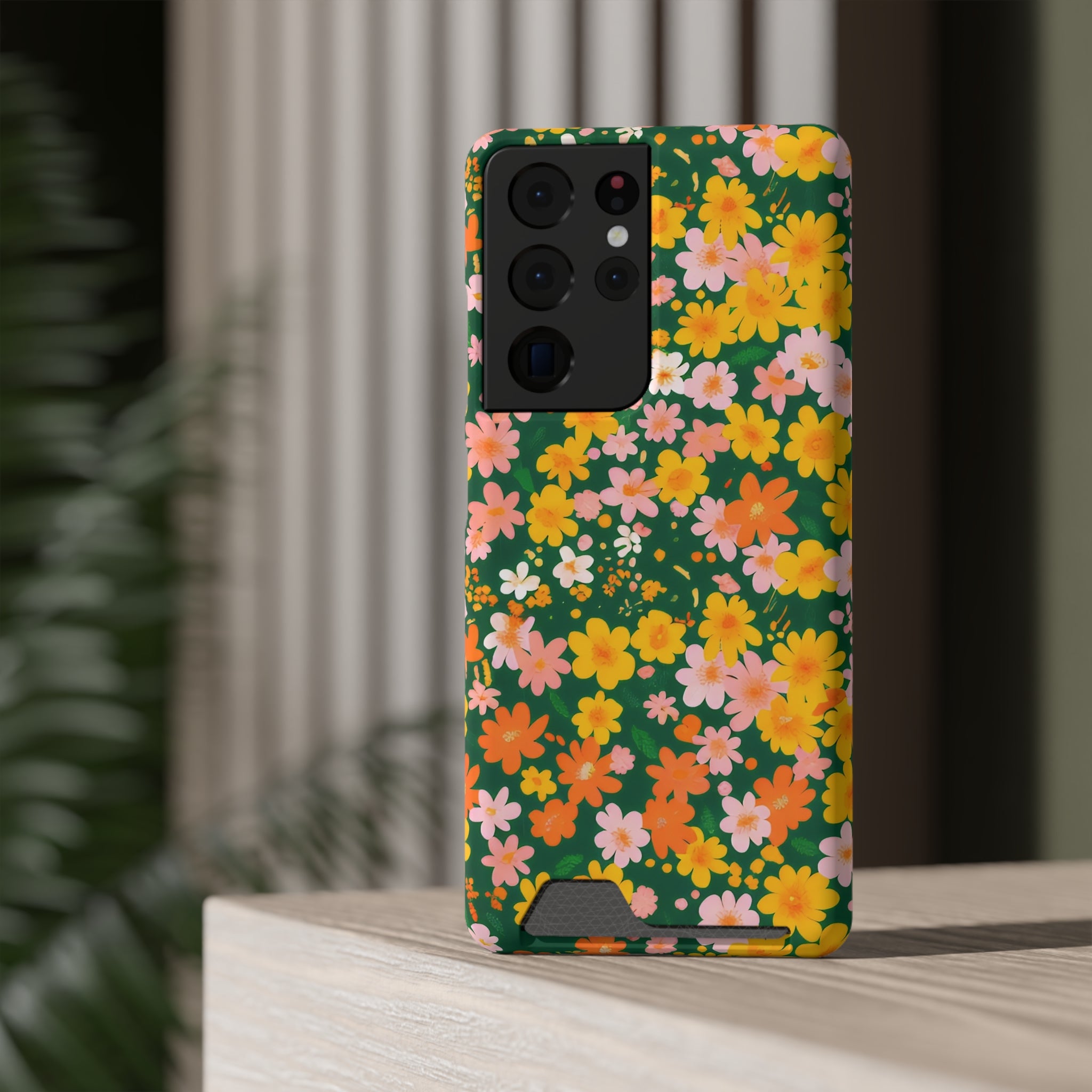 Phone Case With Card Holder, Artsulli - Art is Long, Life is Short, Phone Case, , , , , , ,