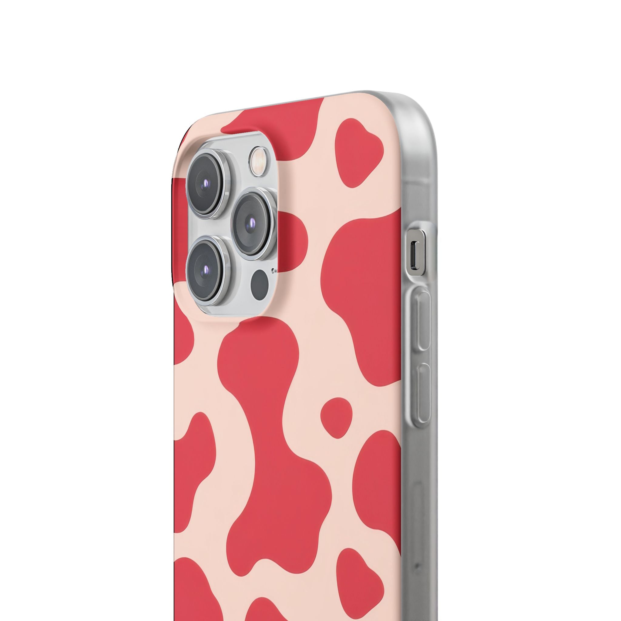 Red Jungle Cow Flexi Cases, Artsulli - Art is Long, Life is Short, Phone Case, , , , , , ,