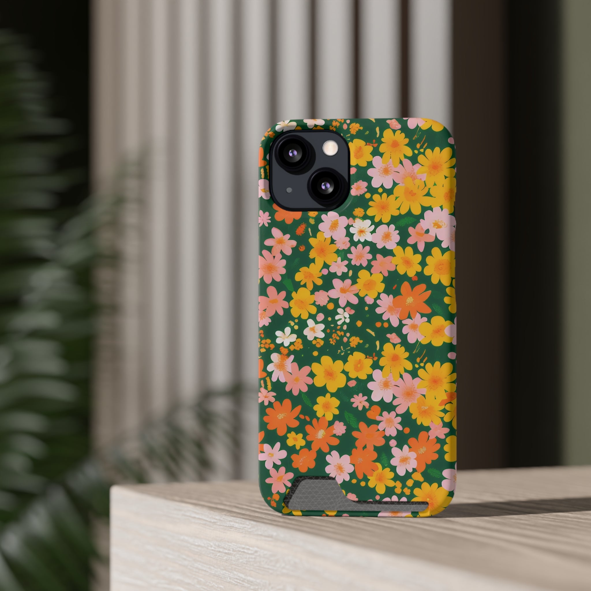 Phone Case With Card Holder, Artsulli - Art is Long, Life is Short, Phone Case, , , , , , ,
