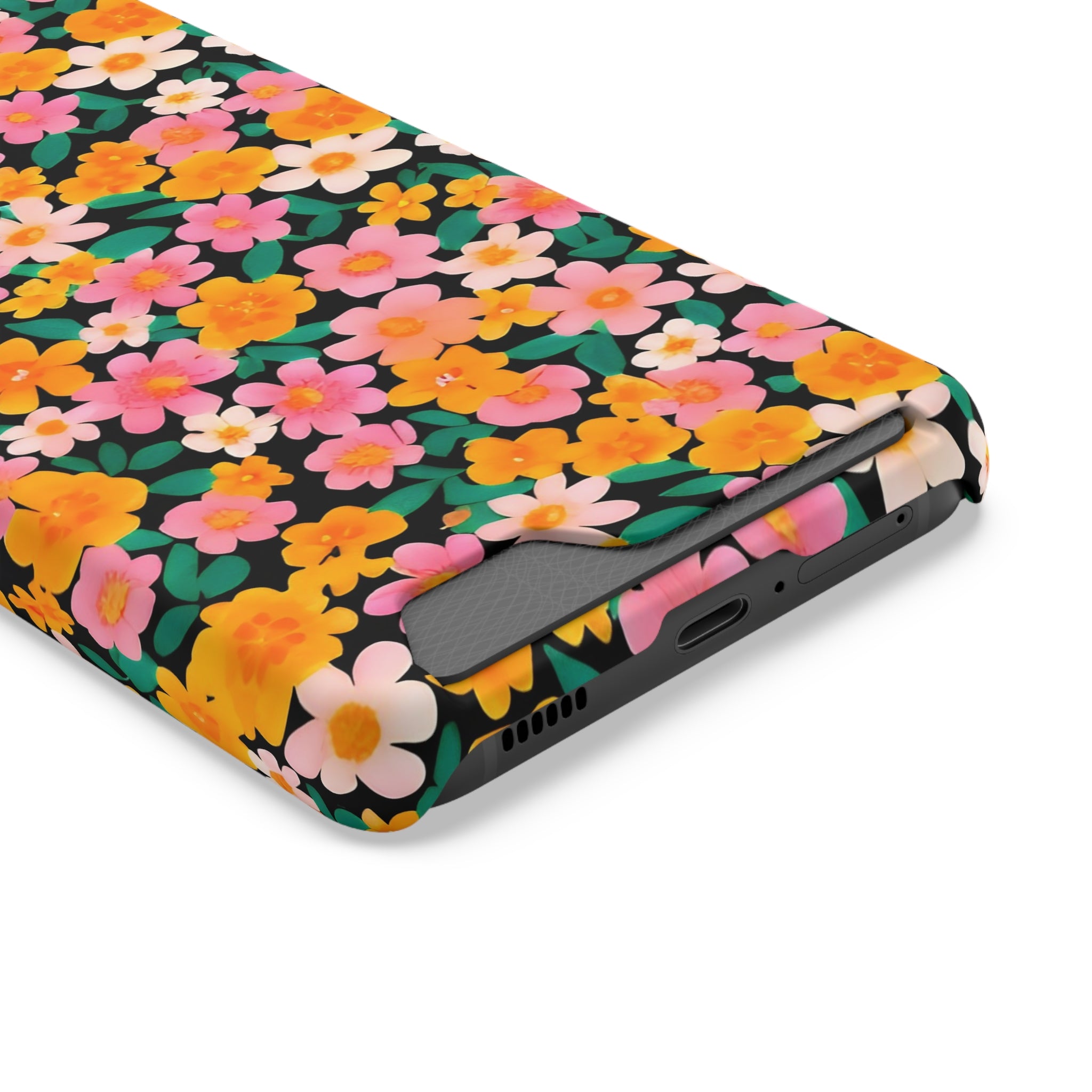 Phone Case With Card Holder, Artsulli - Art is Long, Life is Short, Phone Case, , , , , , ,