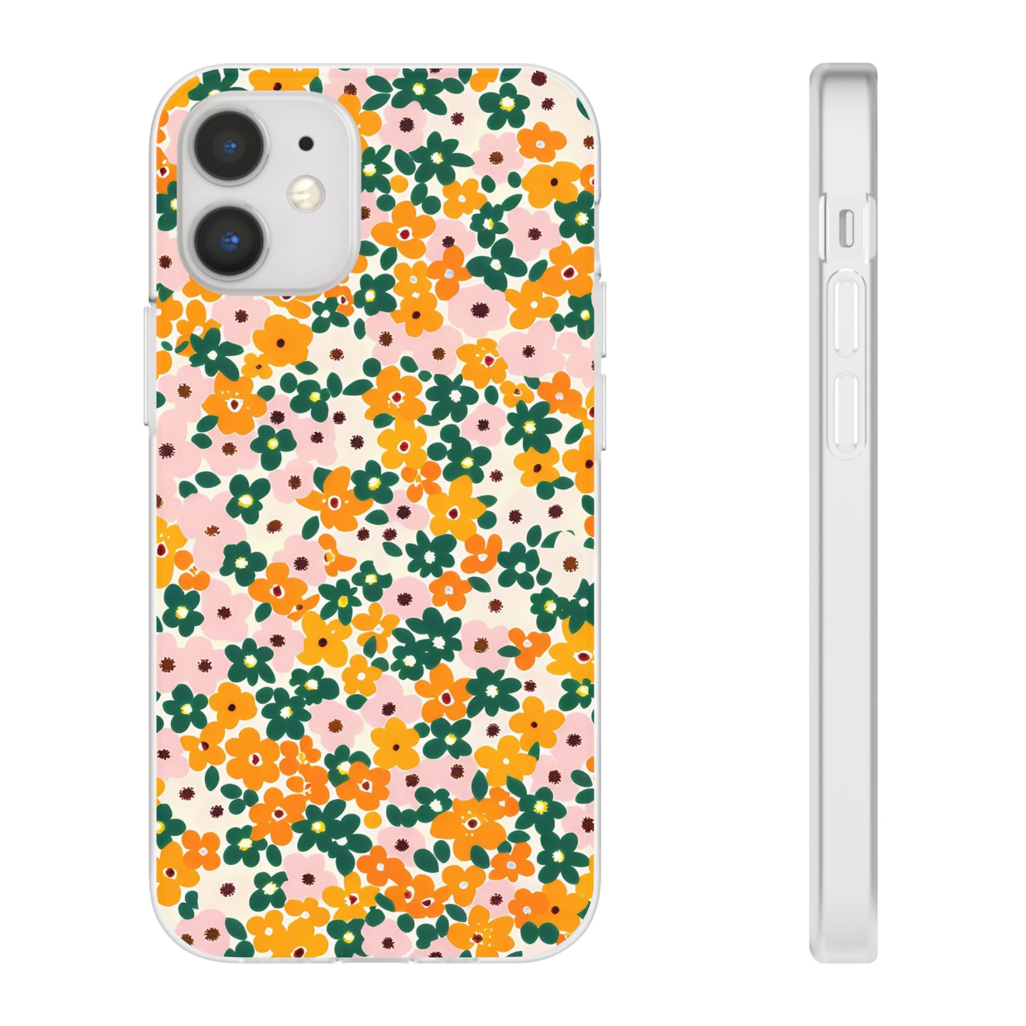 Vibrant Floral Flexi Case, Artsulli - Art is Long, Life is Short, Phone Case, Size, iPhone 12 Mini, , , , , 28978380627714571138