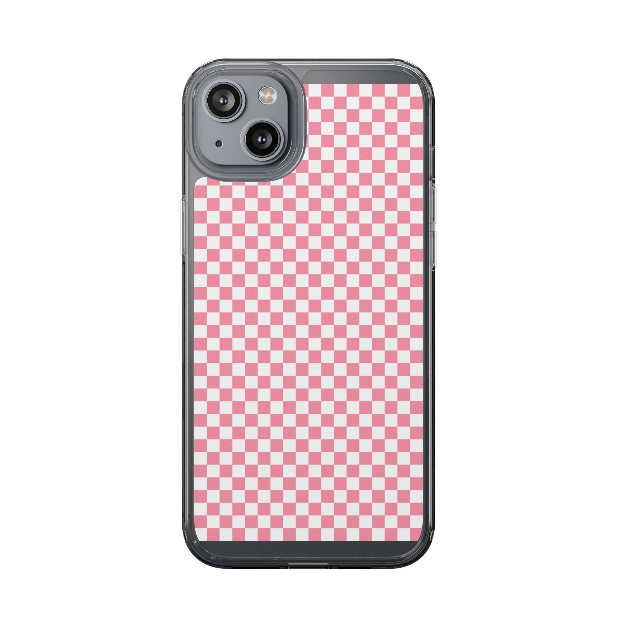 Brigandine Checkered Scene Clear Cases, Artsulli - Art is Long, Life is Short, Phone Case, Size, iPhone 14 Plus, Surface, Without gift packaging, , , 12731354113840542935