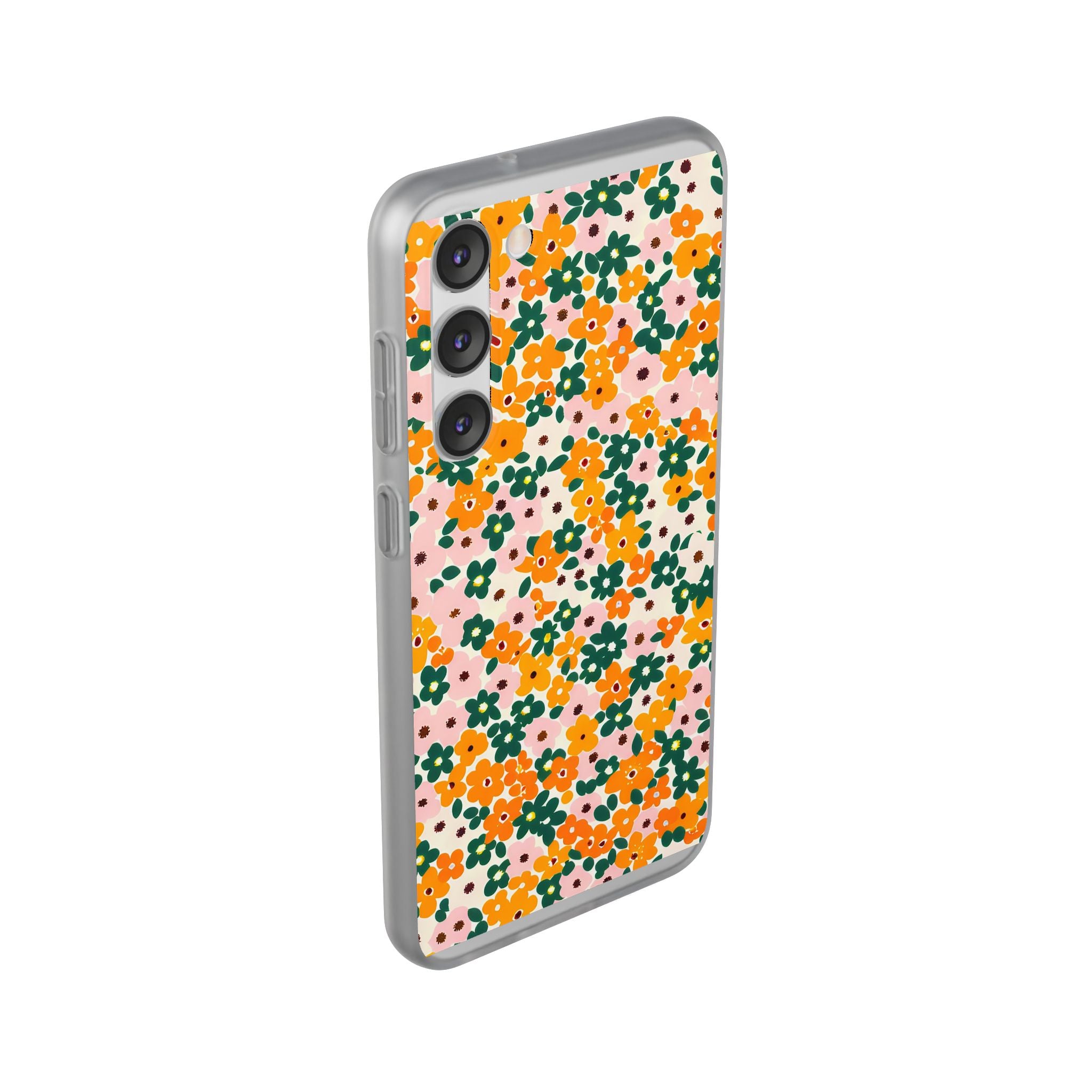 Vibrant Floral Flexi Case, Artsulli - Art is Long, Life is Short, Phone Case, , , , , , ,