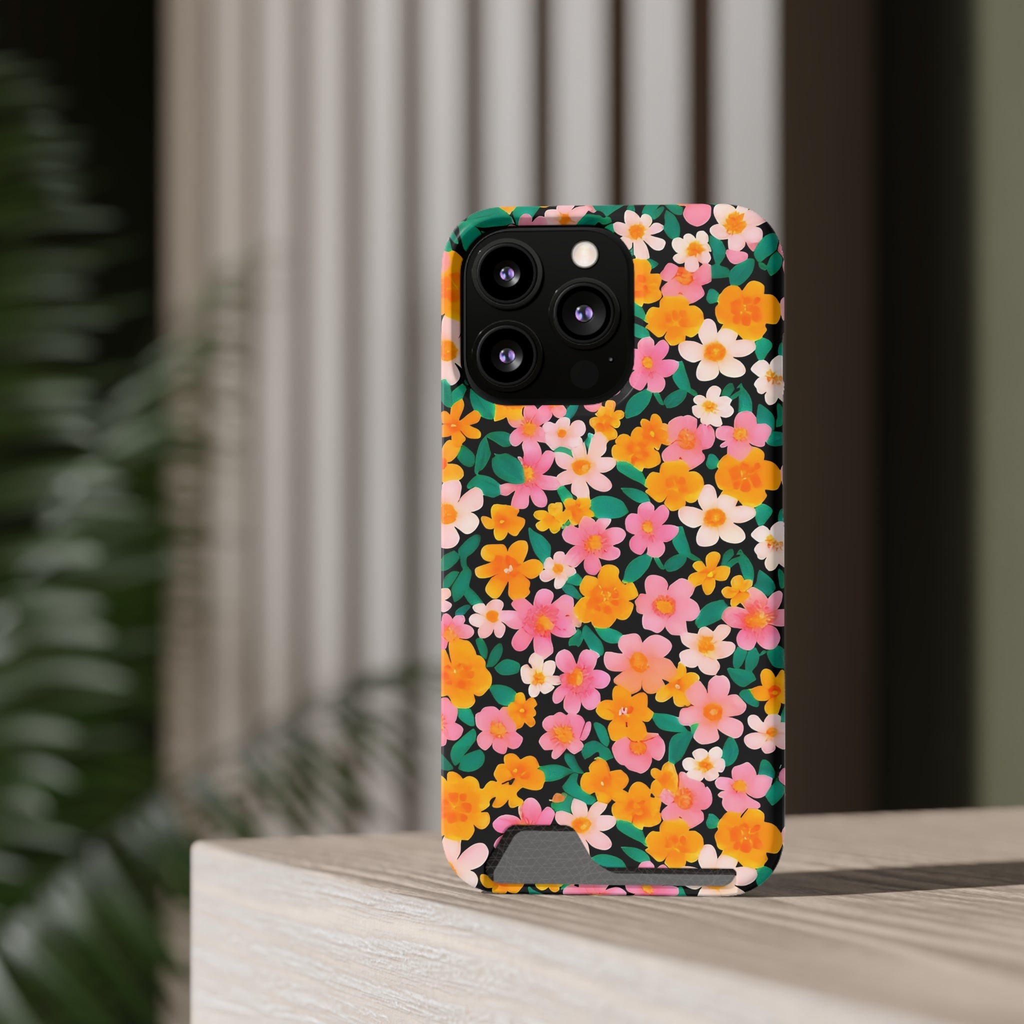 Phone Case With Card Holder, Artsulli - Art is Long, Life is Short, Phone Case, , , , , , ,