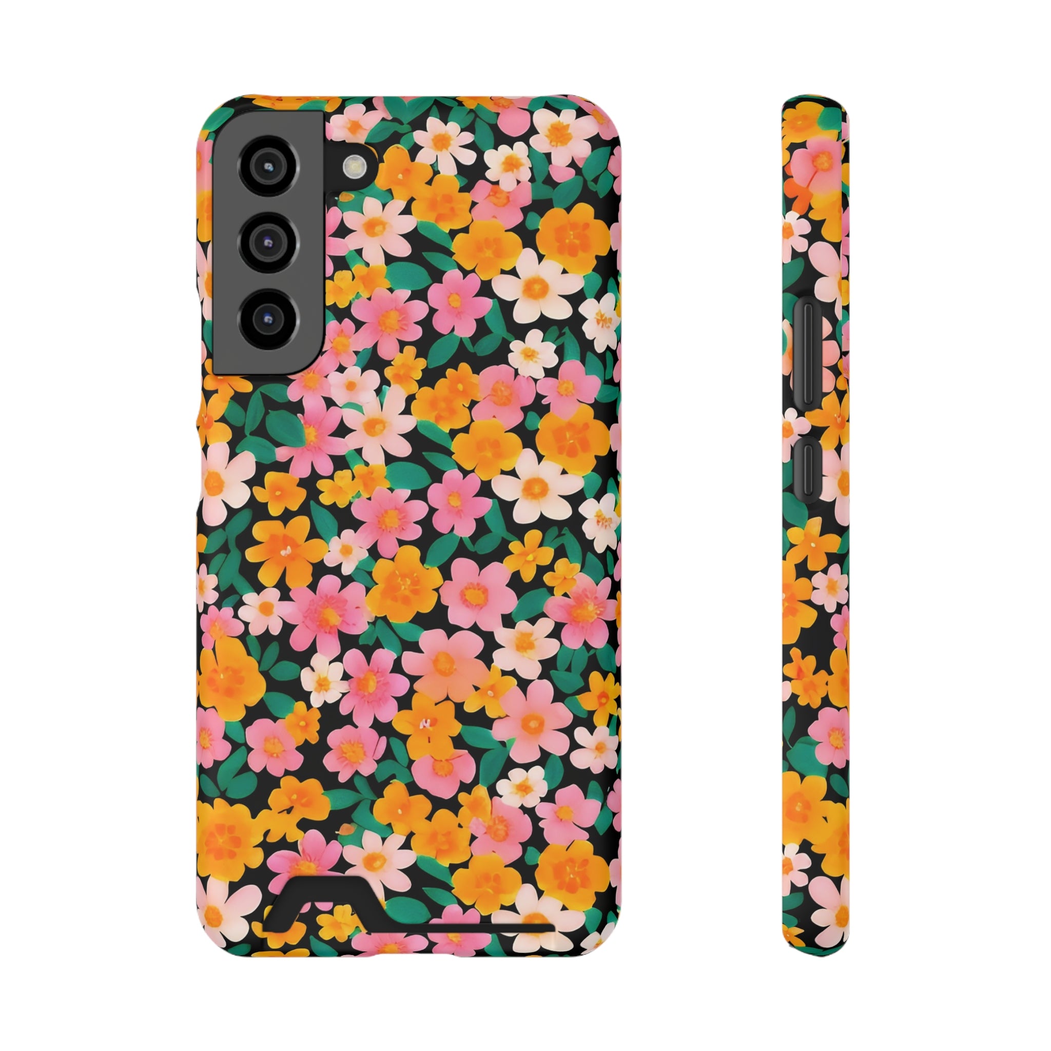 Phone Case With Card Holder, Artsulli - Art is Long, Life is Short, Phone Case, Size, Samsung Galaxy S22 Plus, Surface, Matte, Shape, Without gift packaging, 12358783563493962797