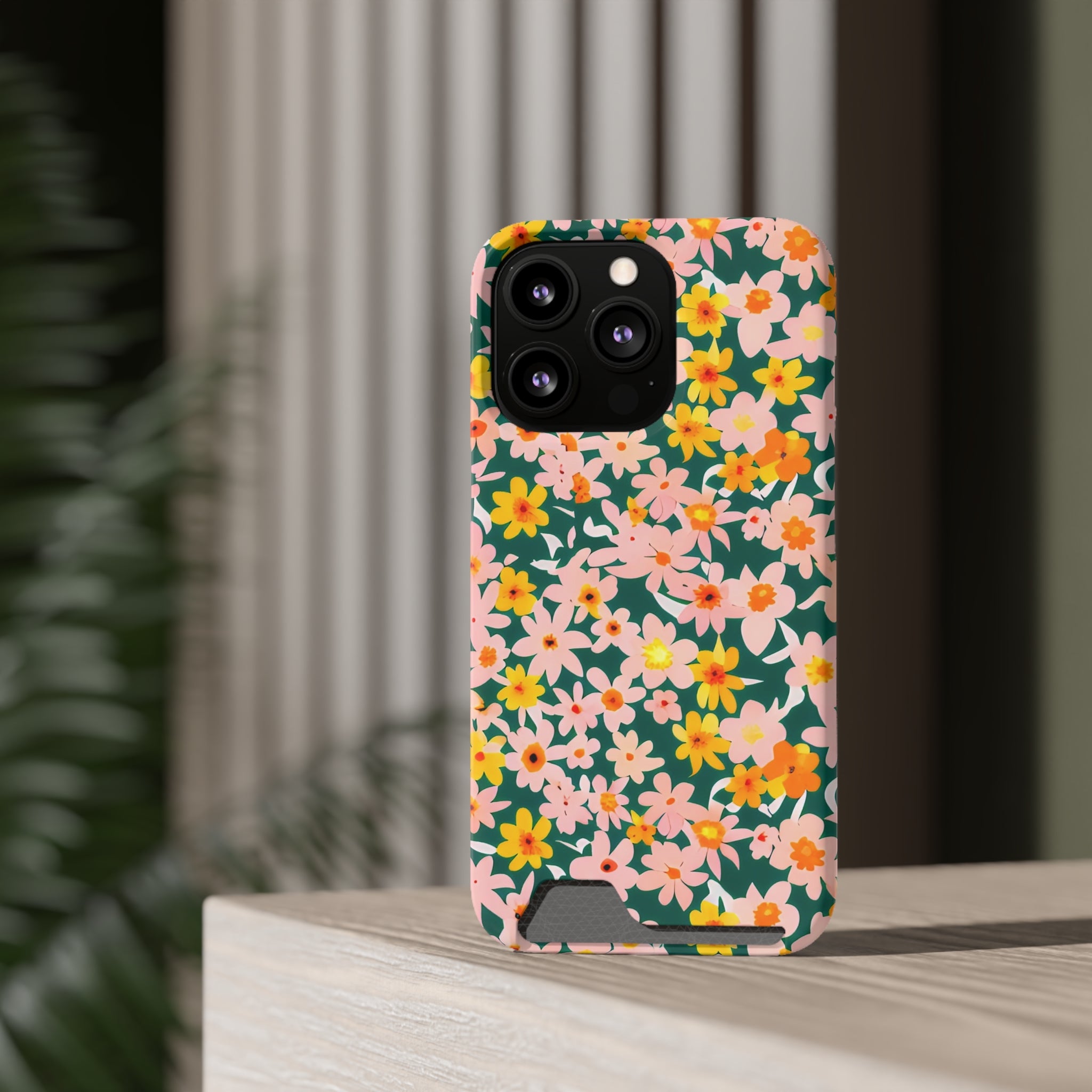 Phone Case With Card Holder, Artsulli - Art is Long, Life is Short, Phone Case, , , , , , ,