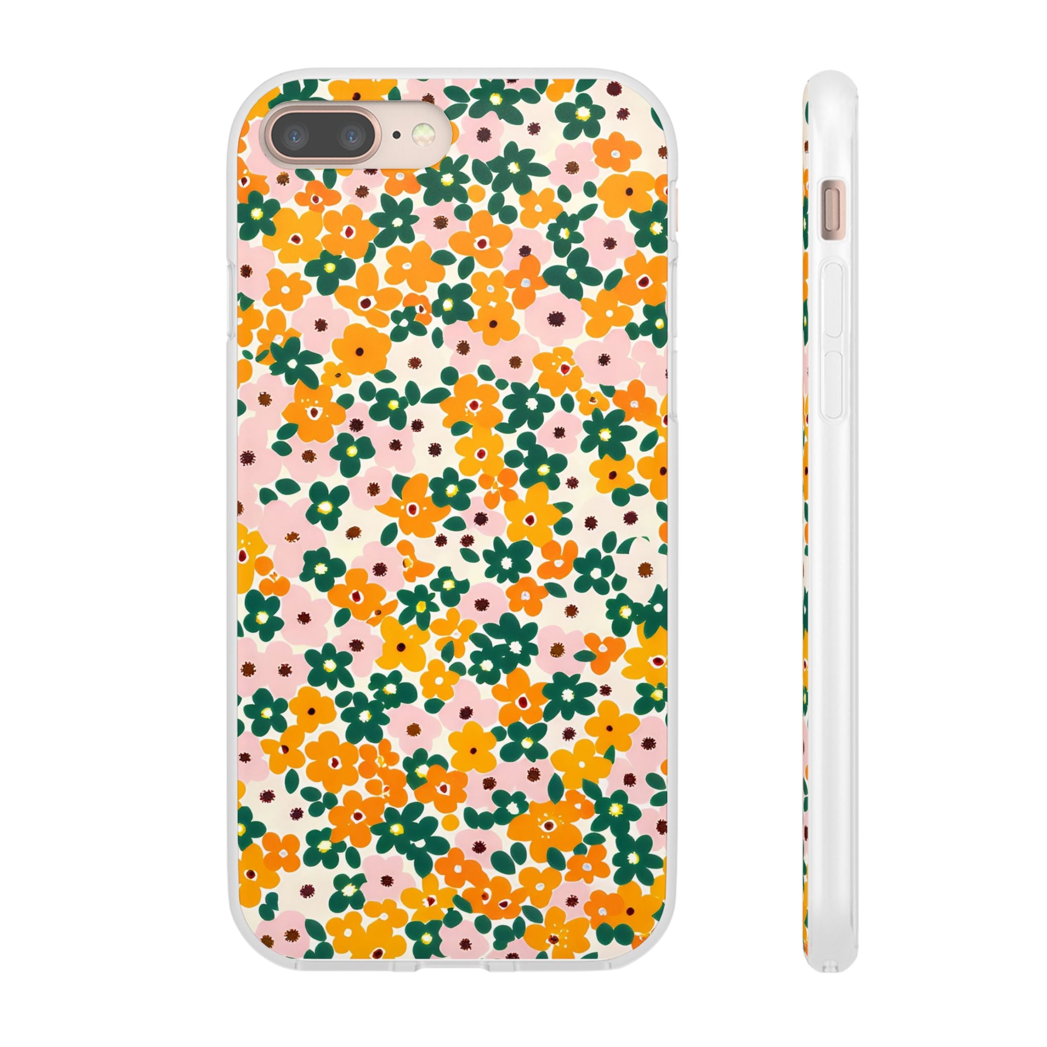 Vibrant Floral Flexi Case, Artsulli - Art is Long, Life is Short, Phone Case, Size, iPhone 8 Plus with gift packaging, , , , , 29770800223632964677