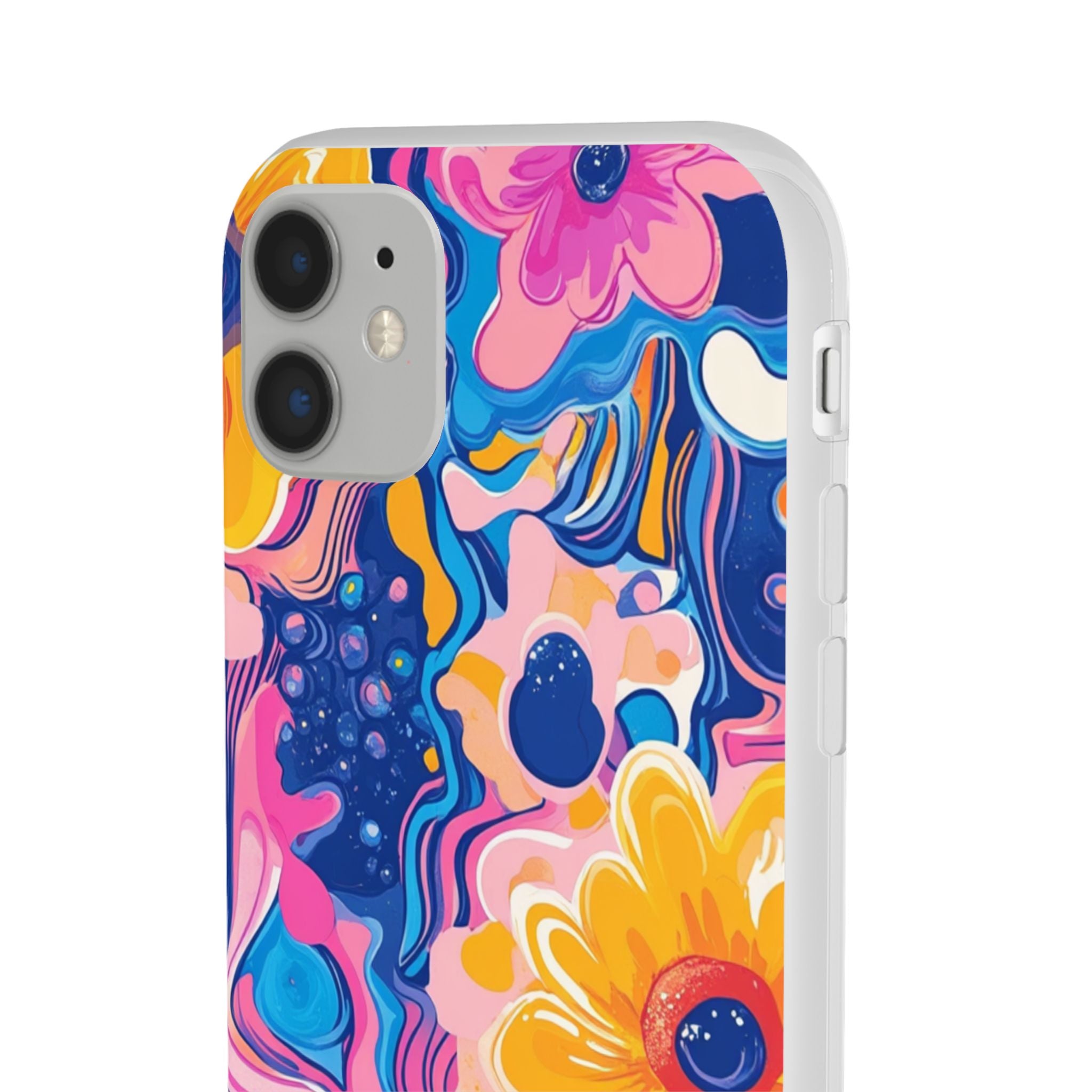 Psychedelic Floral iPhone Case, Artsulli - Art is Long, Life is Short, Phone Case, , , , , , ,
